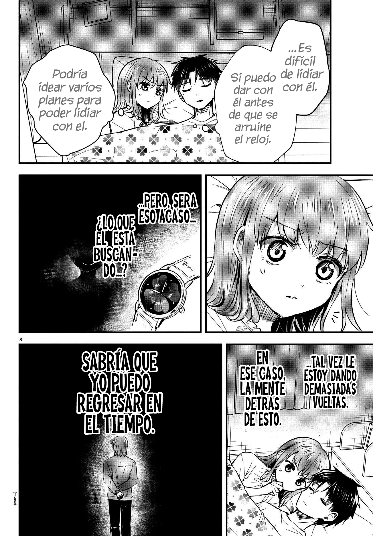 Kimi wa yotsuba no clover capítulo 46 página 9