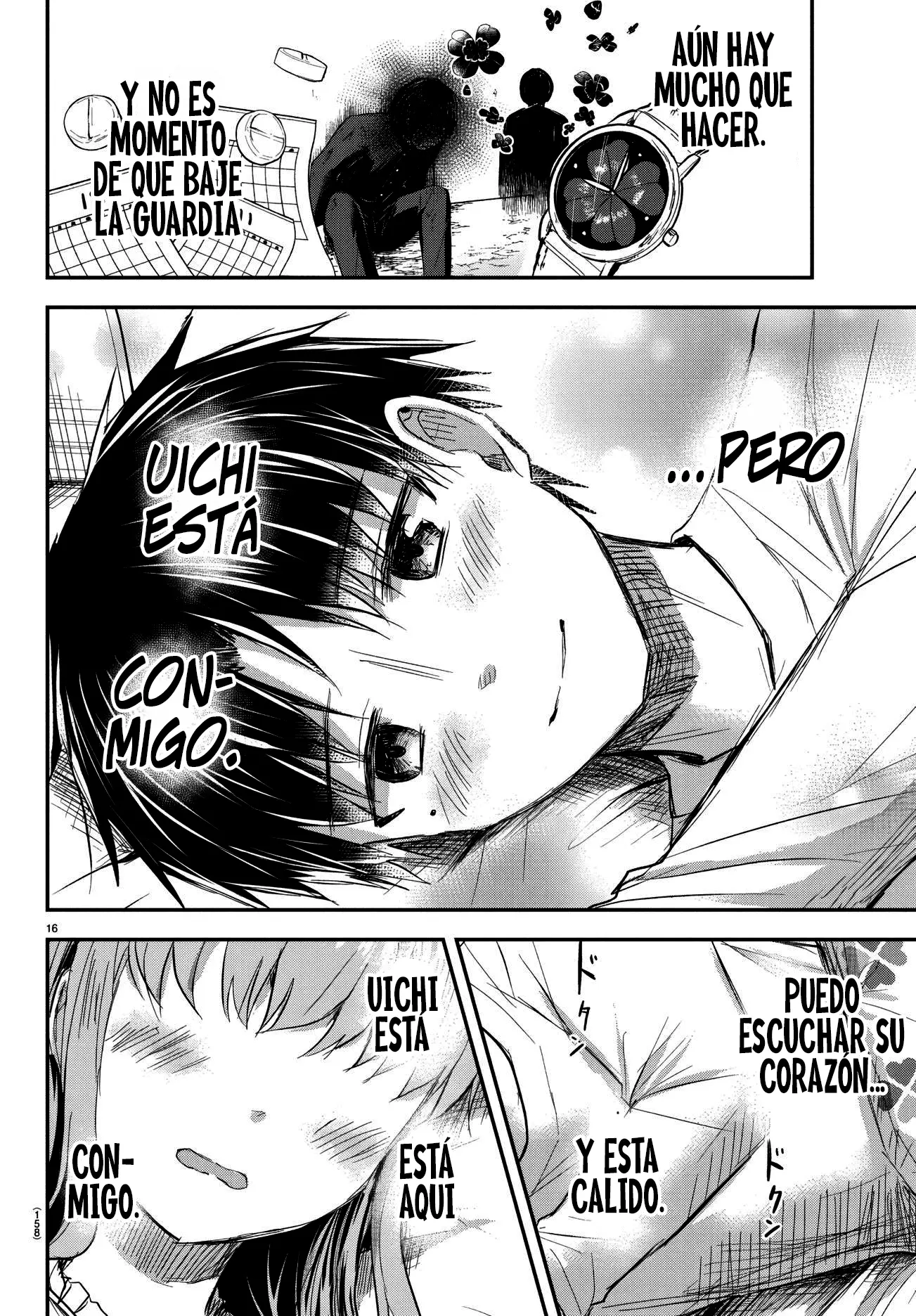 Kimi wa yotsuba no clover capítulo 46 página 17