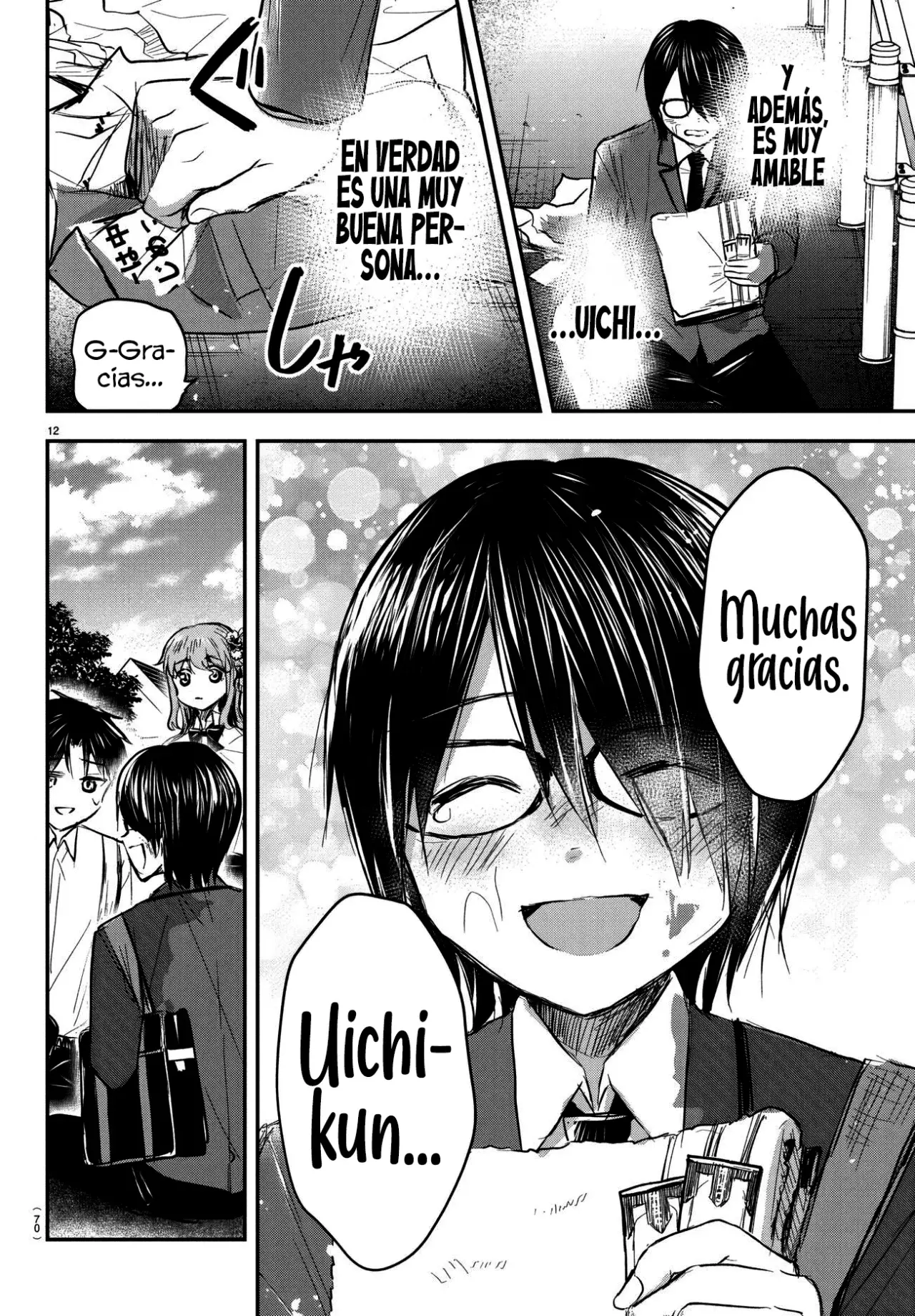 Kimi wa yotsuba no clover capítulo 47 página 14