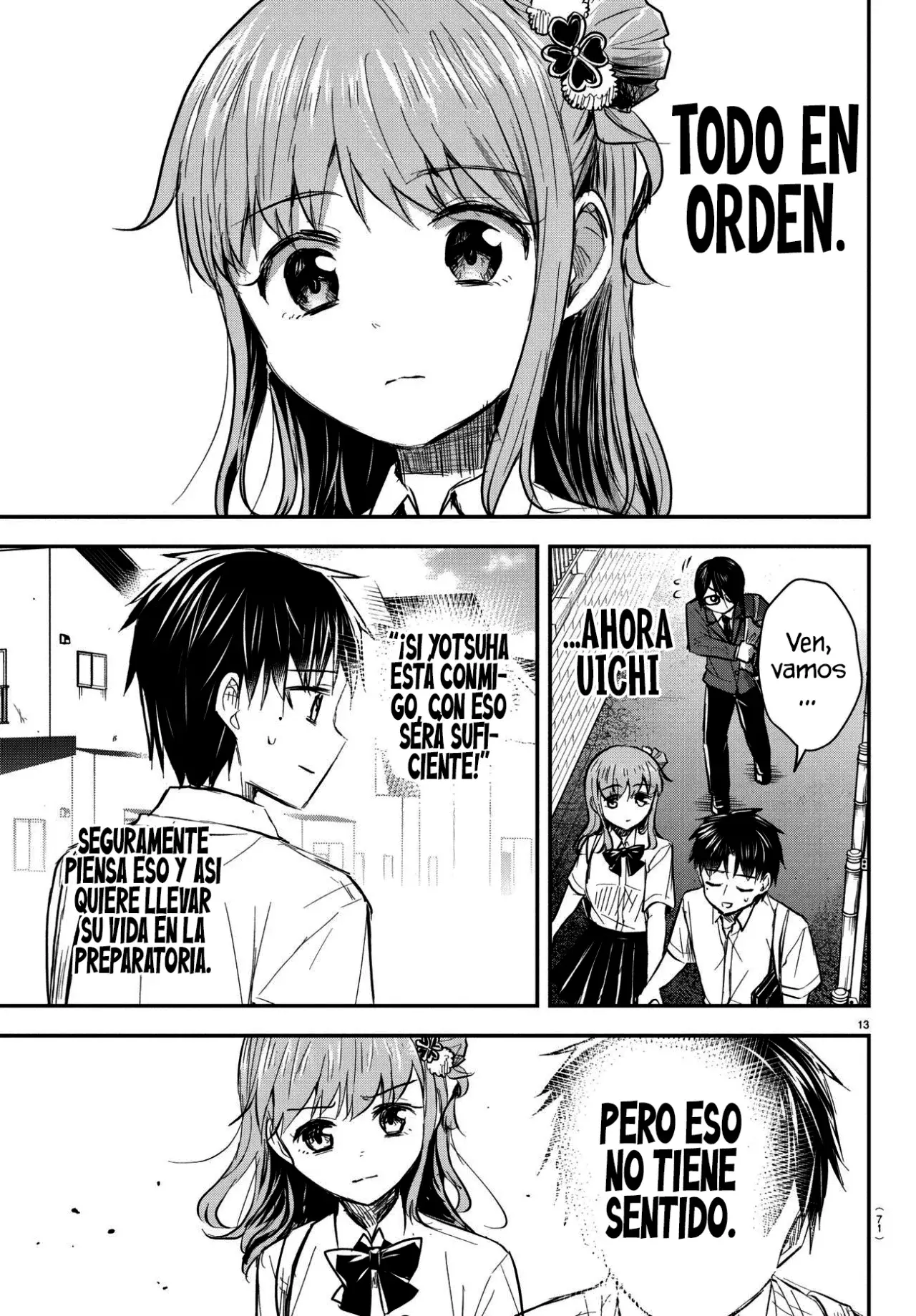 Kimi wa yotsuba no clover capítulo 47 página 15