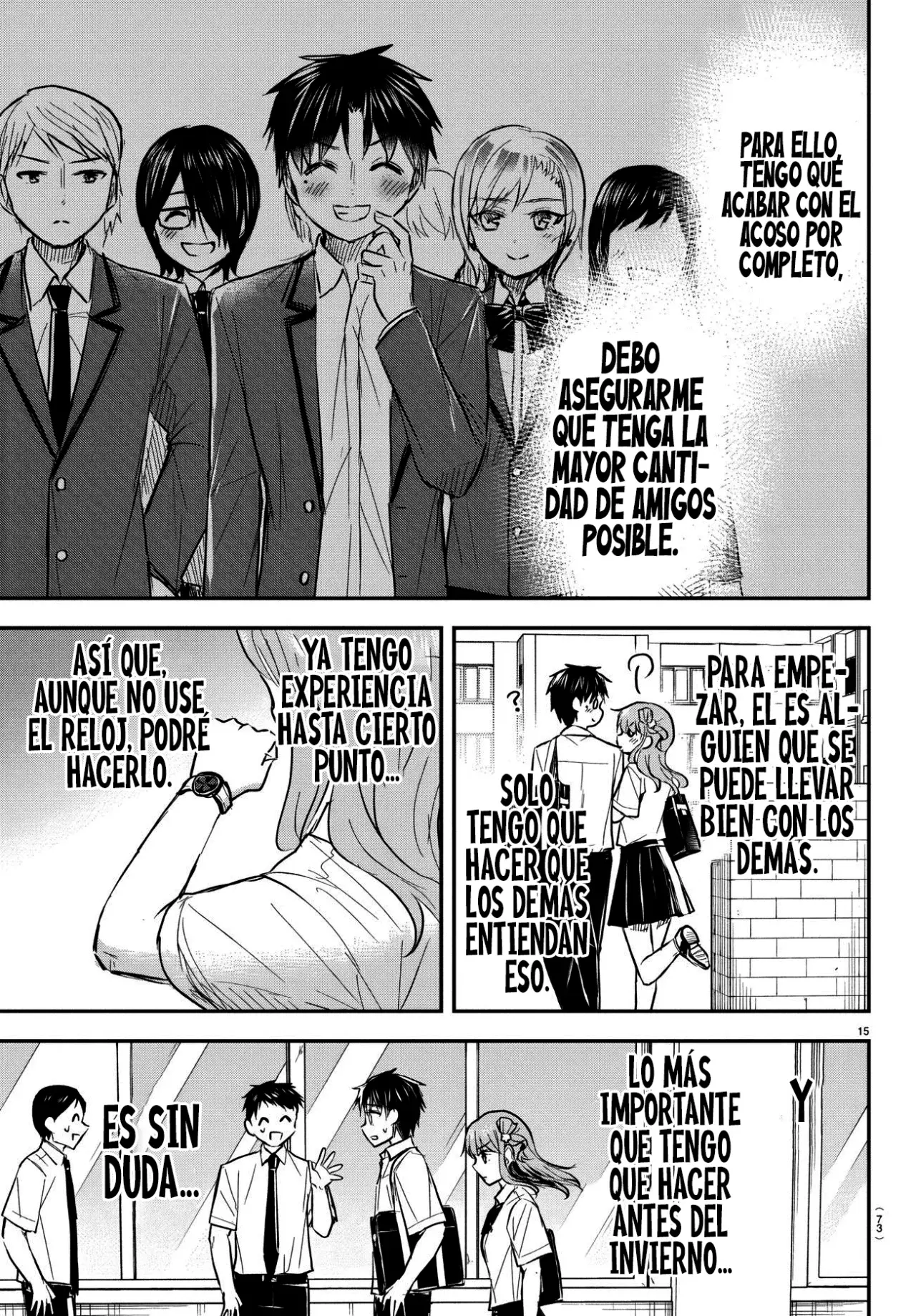 Kimi wa yotsuba no clover capítulo 47 página 17