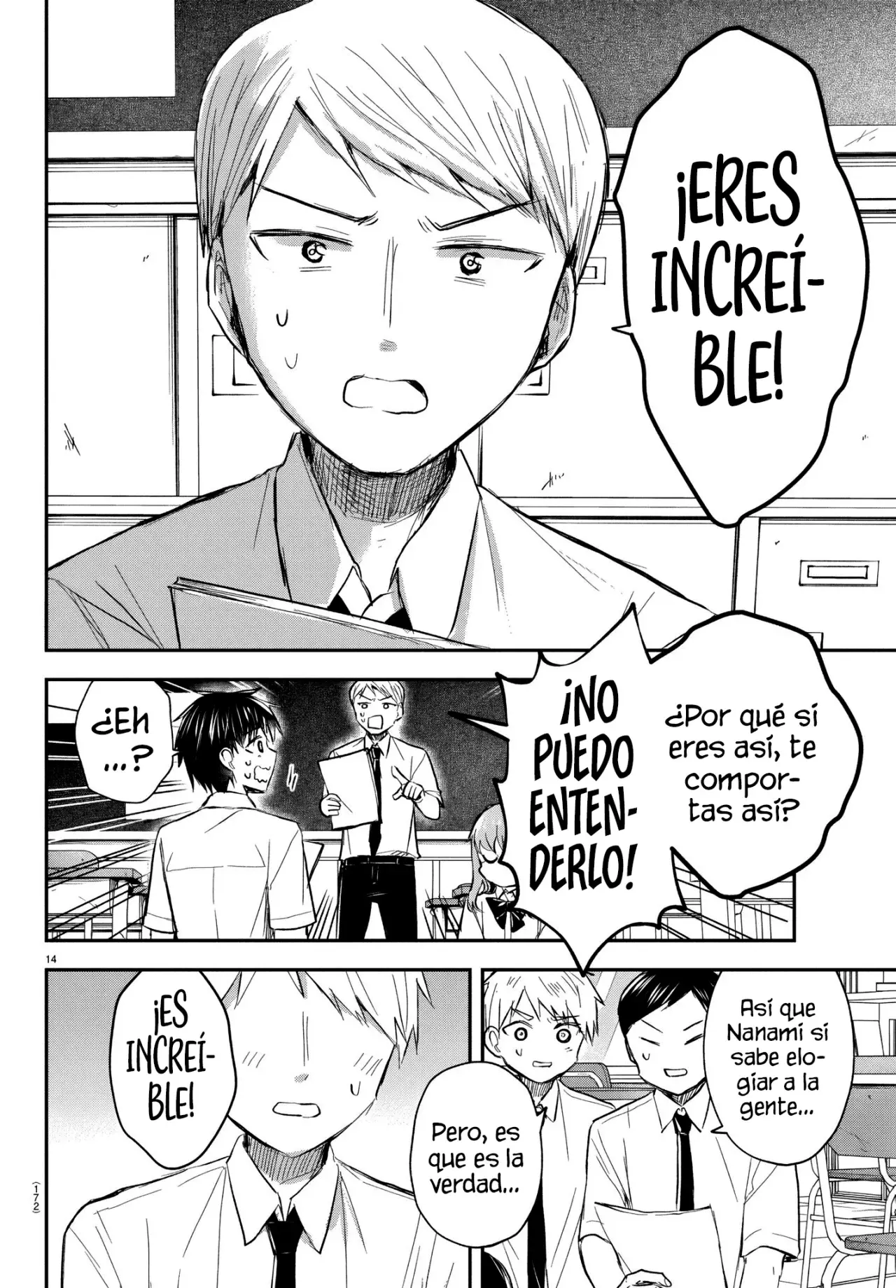 Kimi wa yotsuba no clover capítulo 48 página 17