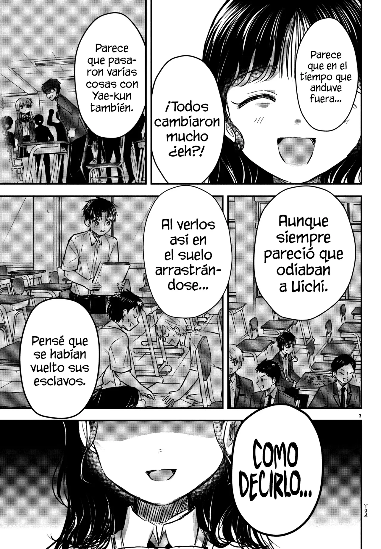 Kimi wa yotsuba no clover capítulo 49 página 7