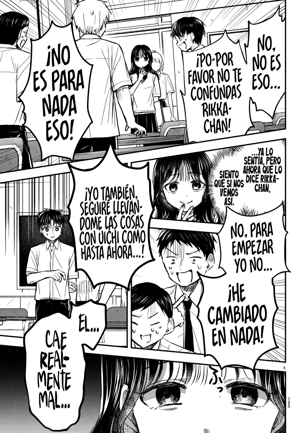 Kimi wa yotsuba no clover capítulo 49 página 9