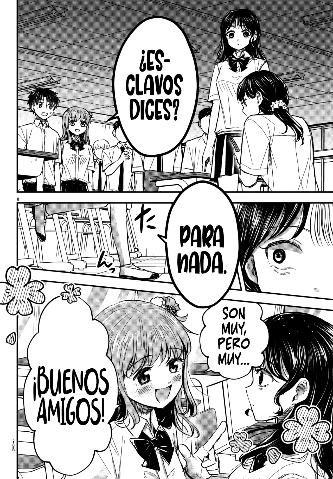 Kimi wa yotsuba no clover capítulo 49 página 12