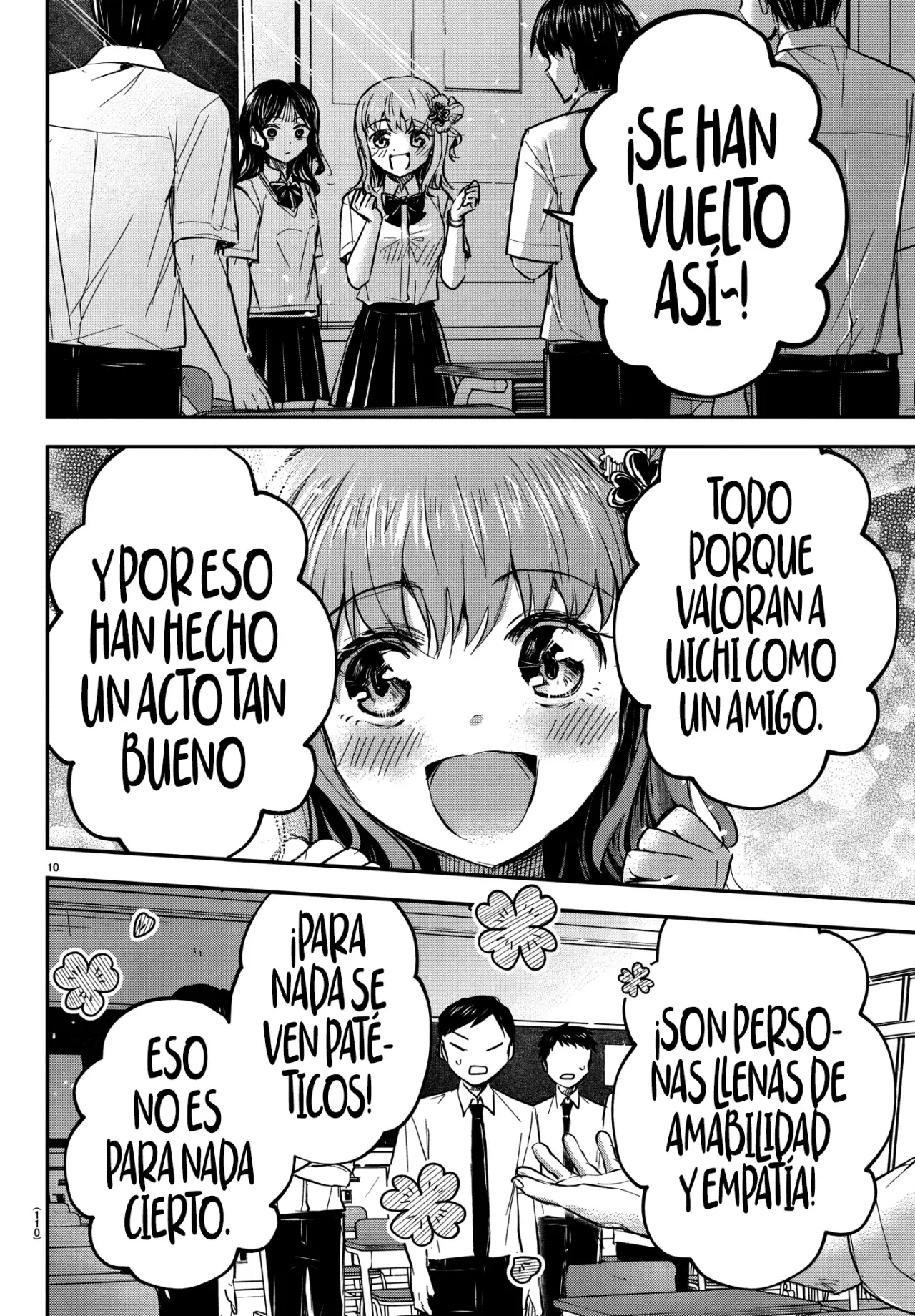 Kimi wa yotsuba no clover capítulo 49 página 14