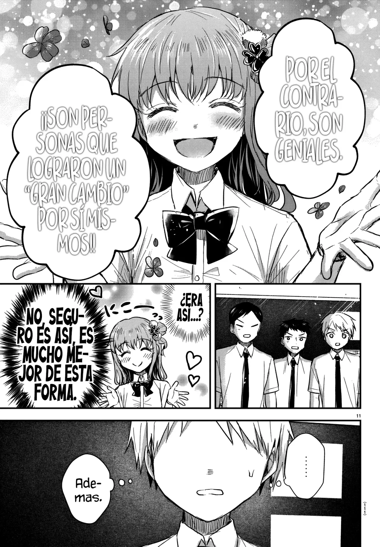 Kimi wa yotsuba no clover capítulo 49 página 15