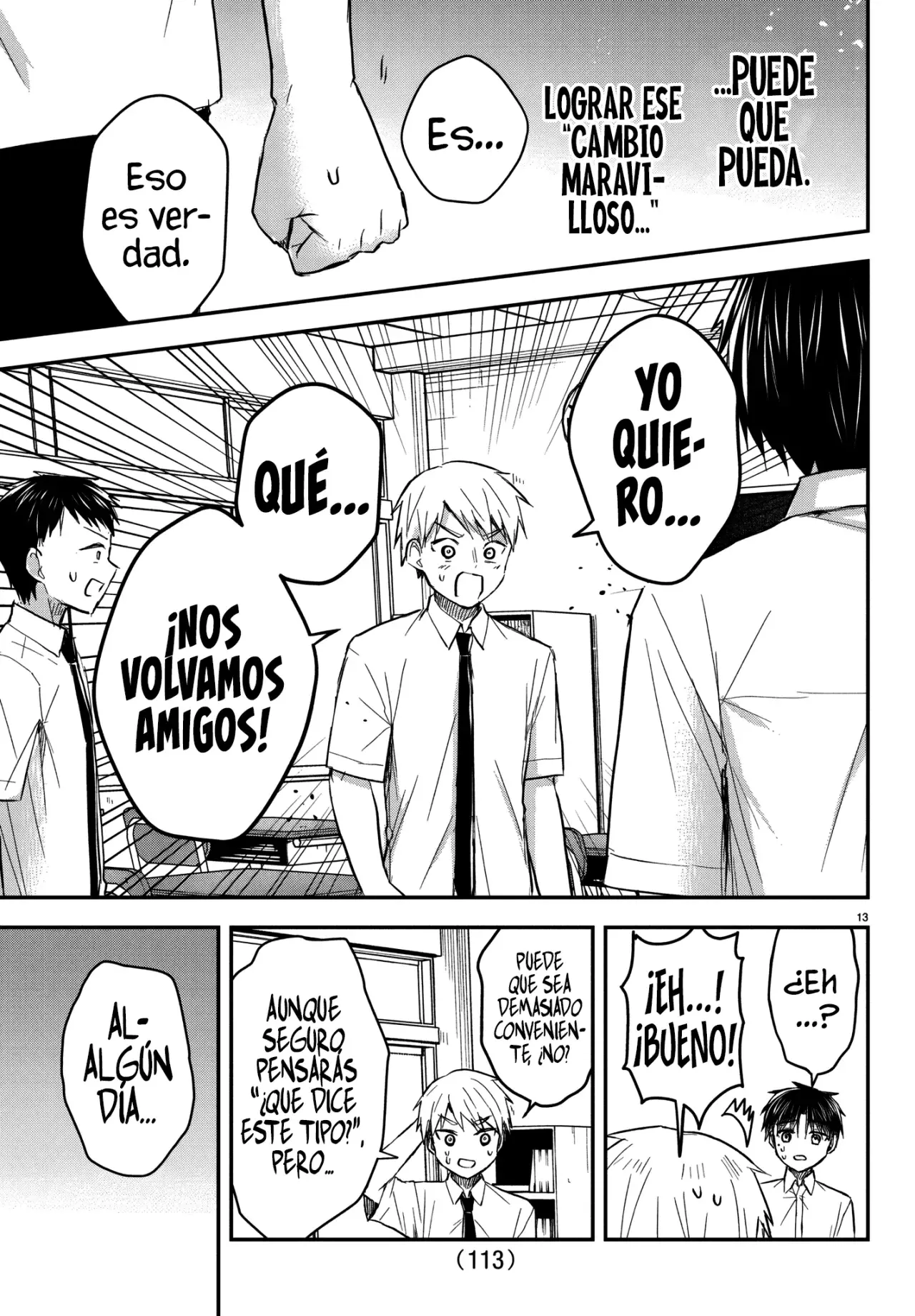 Kimi wa yotsuba no clover capítulo 49 página 17