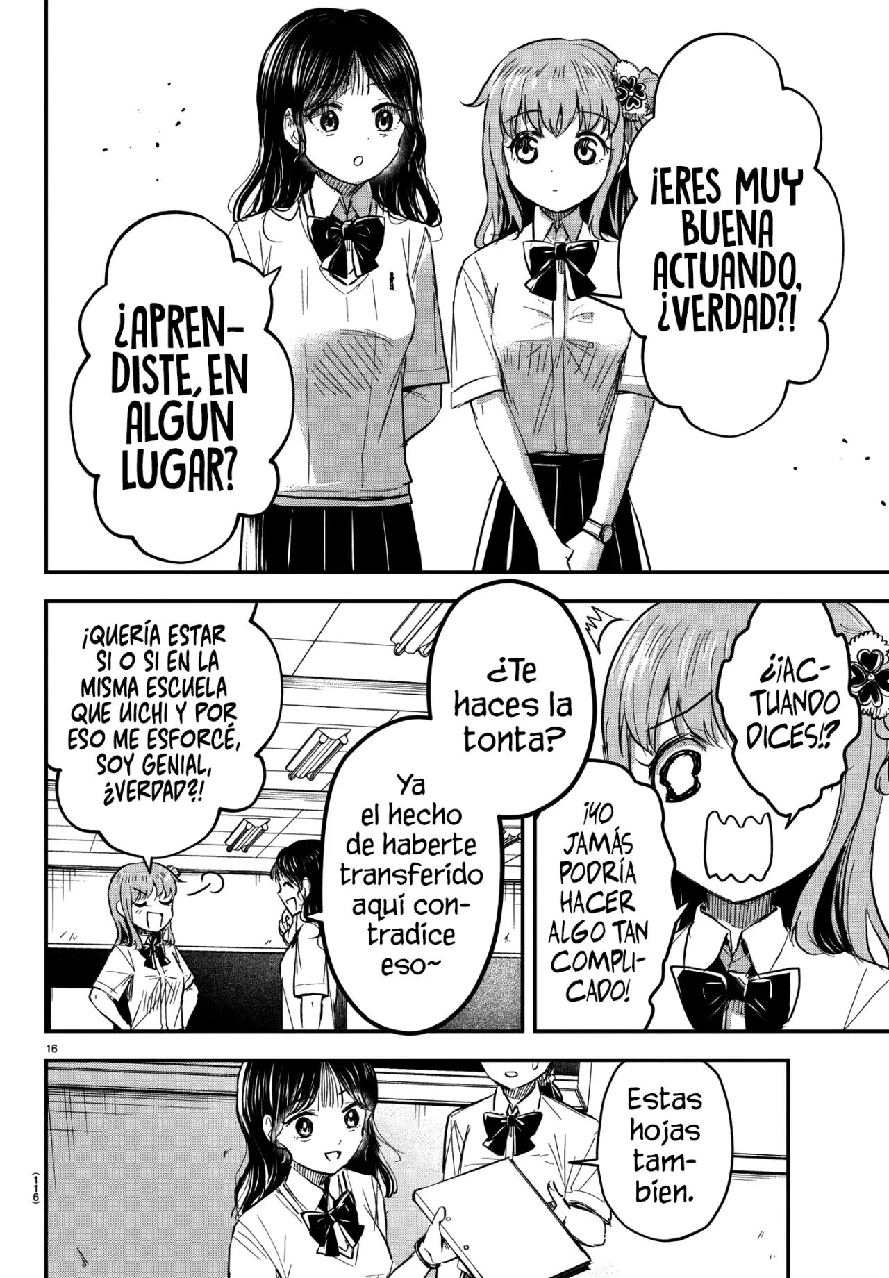 Kimi wa yotsuba no clover capítulo 49 página 20