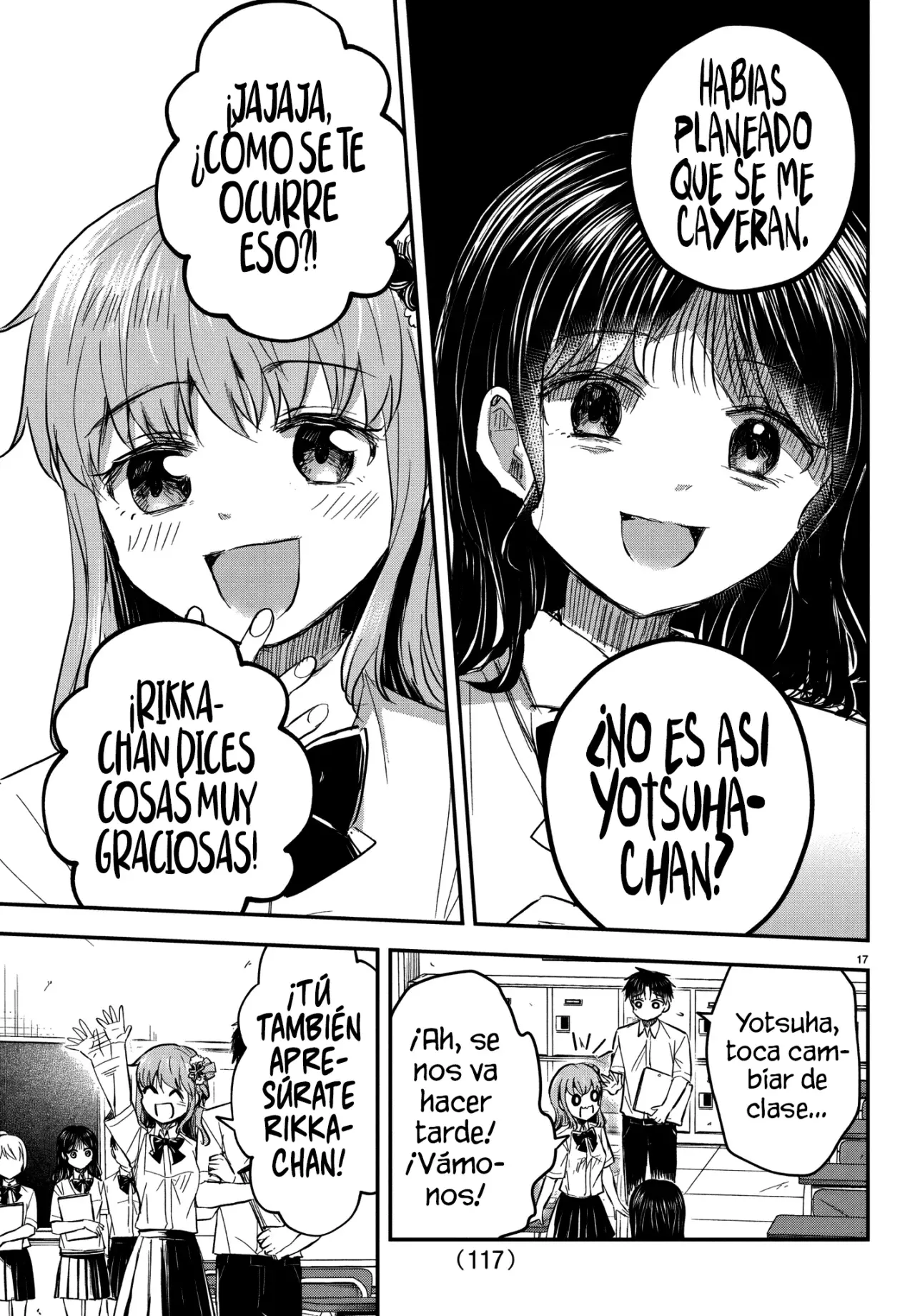 Kimi wa yotsuba no clover capítulo 49 página 21