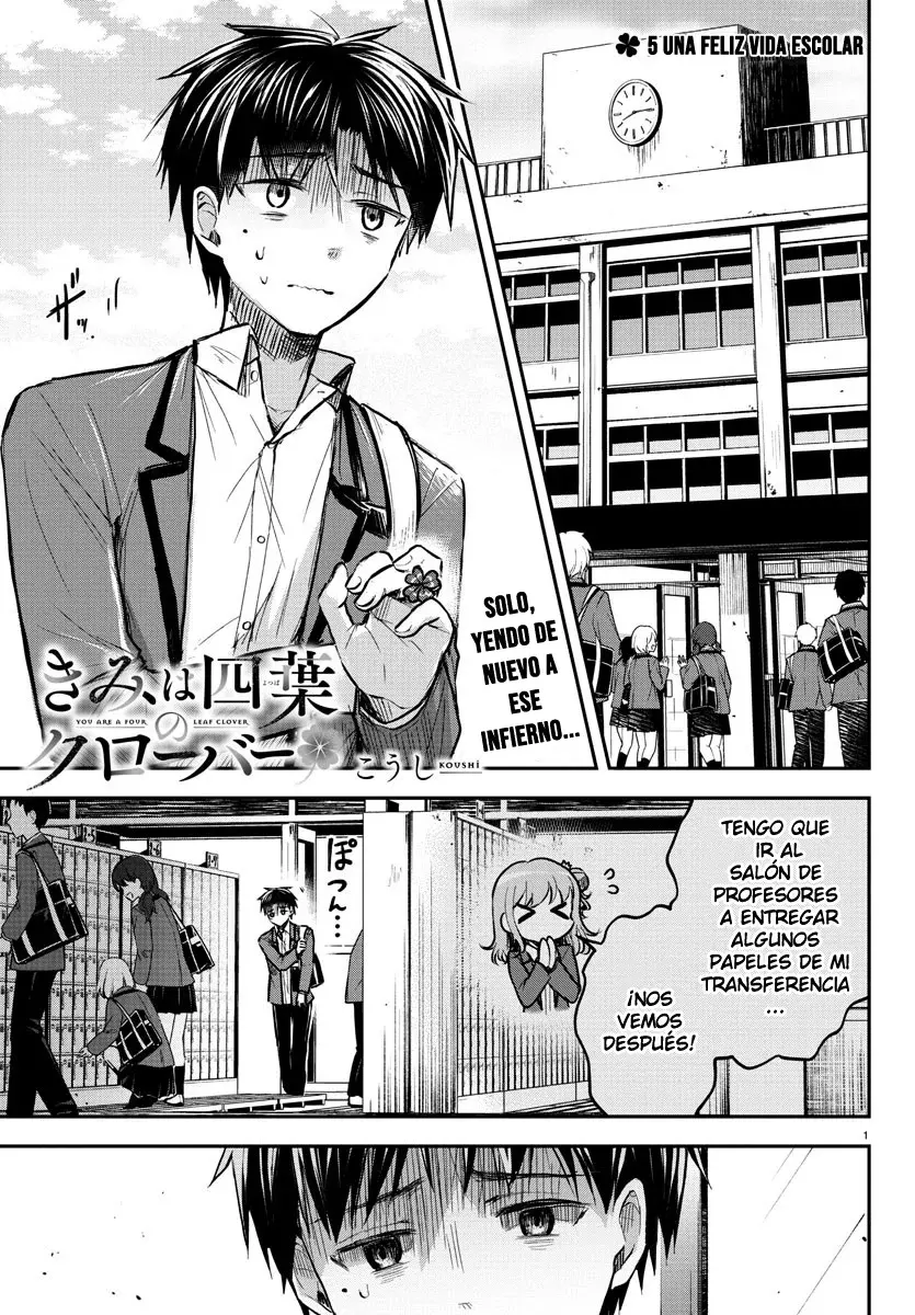 Kimi wa yotsuba no clover capítulo 5 página 1