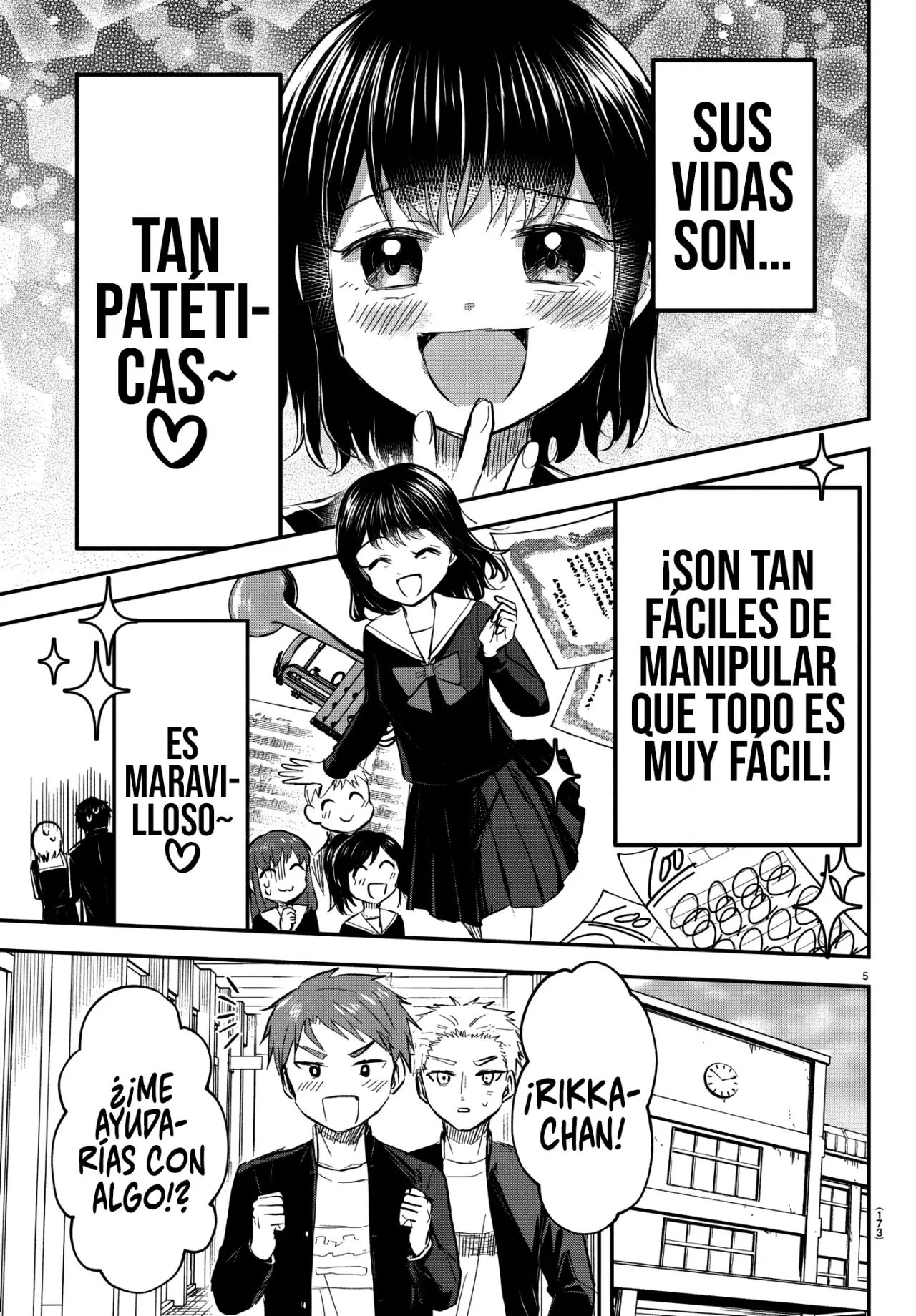 Kimi wa yotsuba no clover capítulo 51 página 8