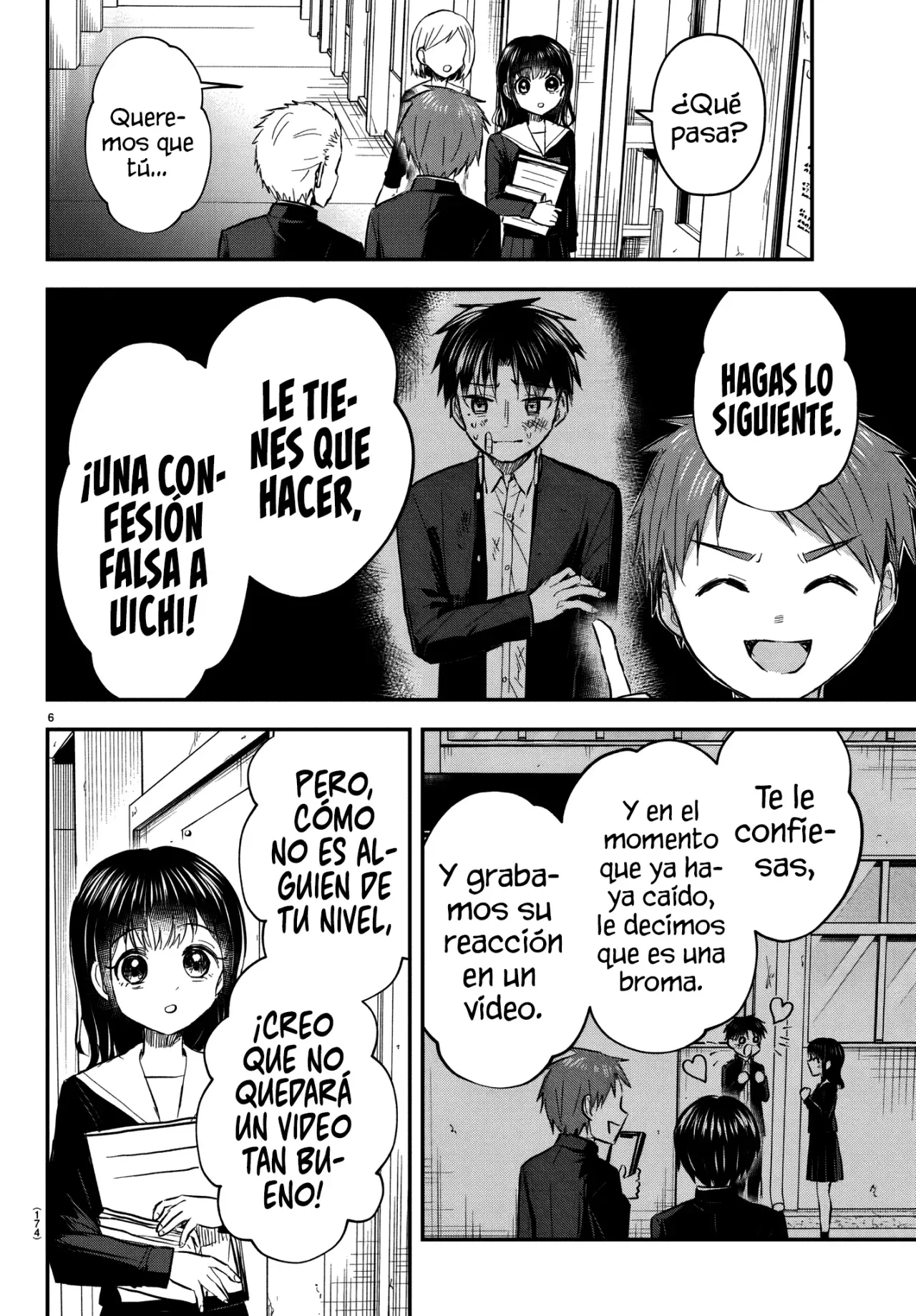 Kimi wa yotsuba no clover capítulo 51 página 9
