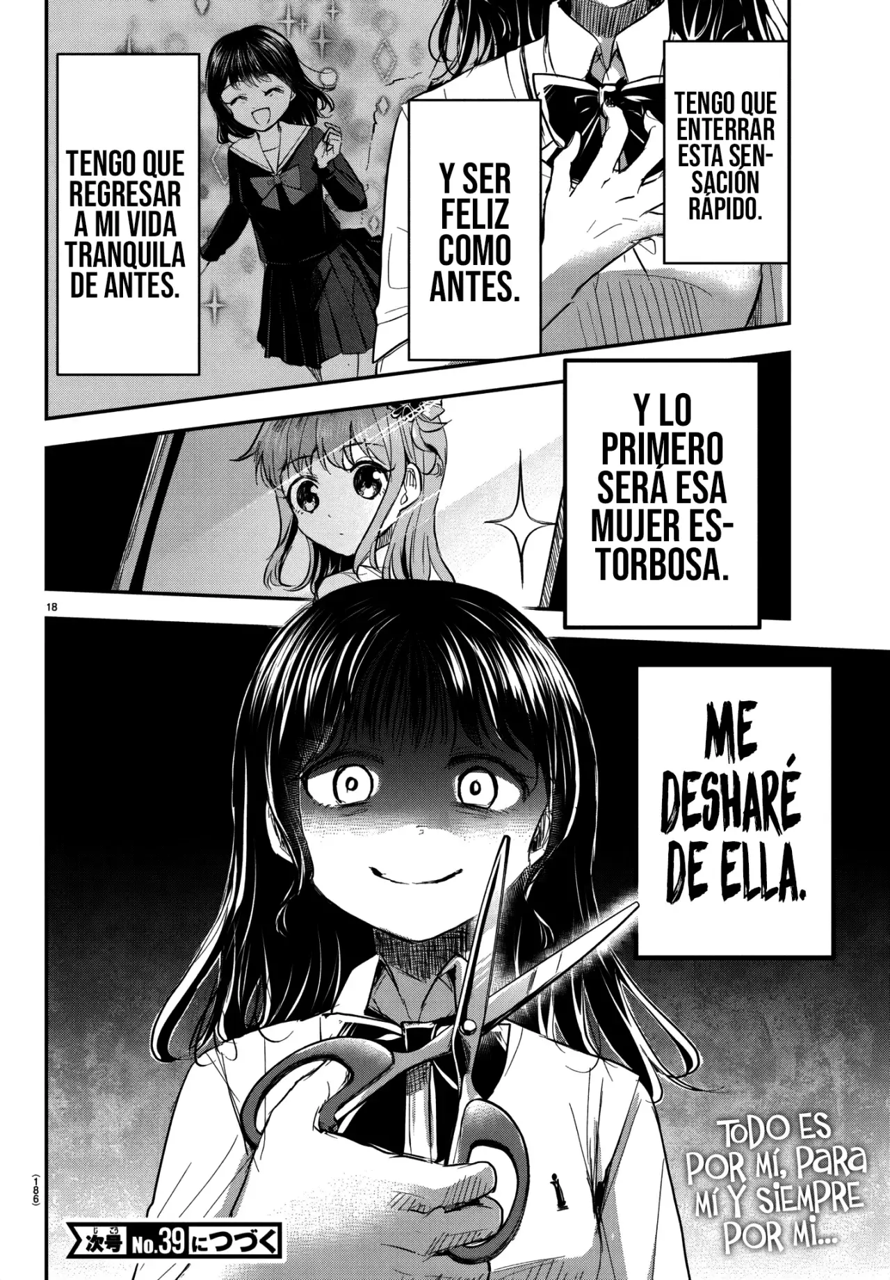 Kimi wa yotsuba no clover capítulo 51 página 21