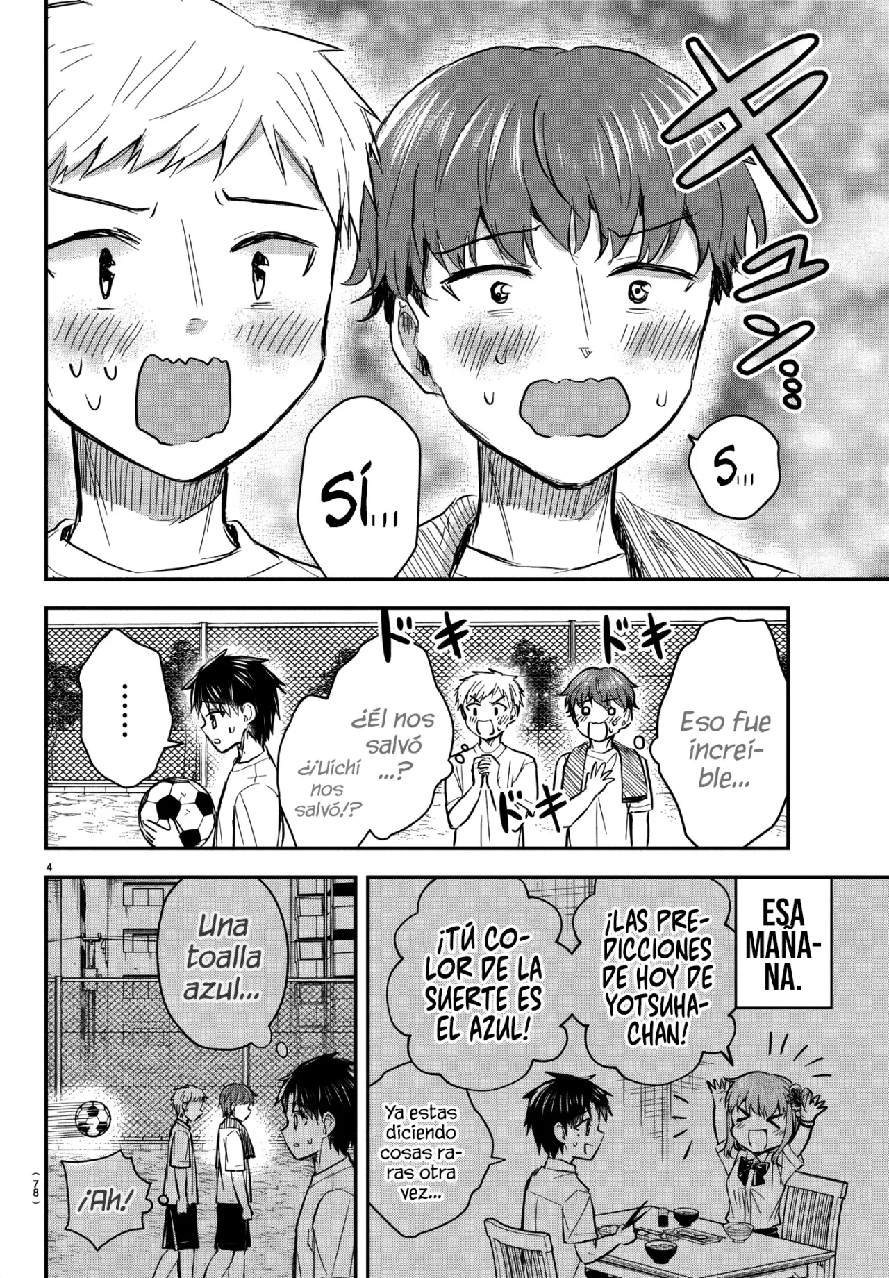 Kimi wa yotsuba no clover capítulo 52 página 7