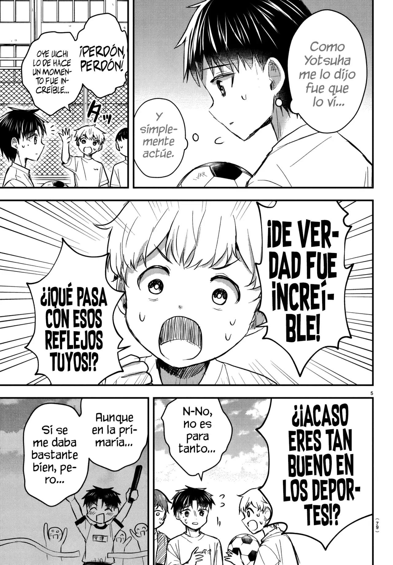 Kimi wa yotsuba no clover capítulo 52 página 8