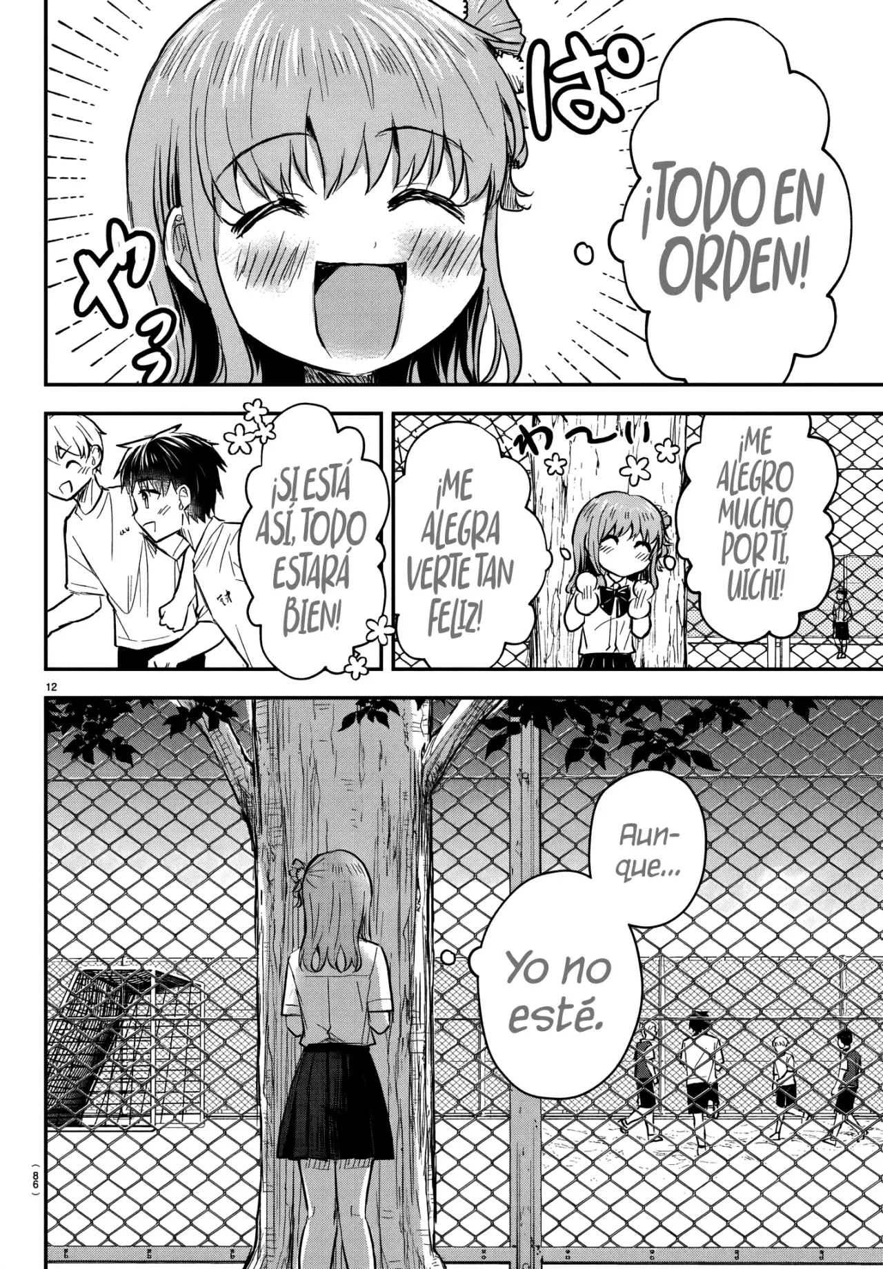 Kimi wa yotsuba no clover capítulo 52 página 15