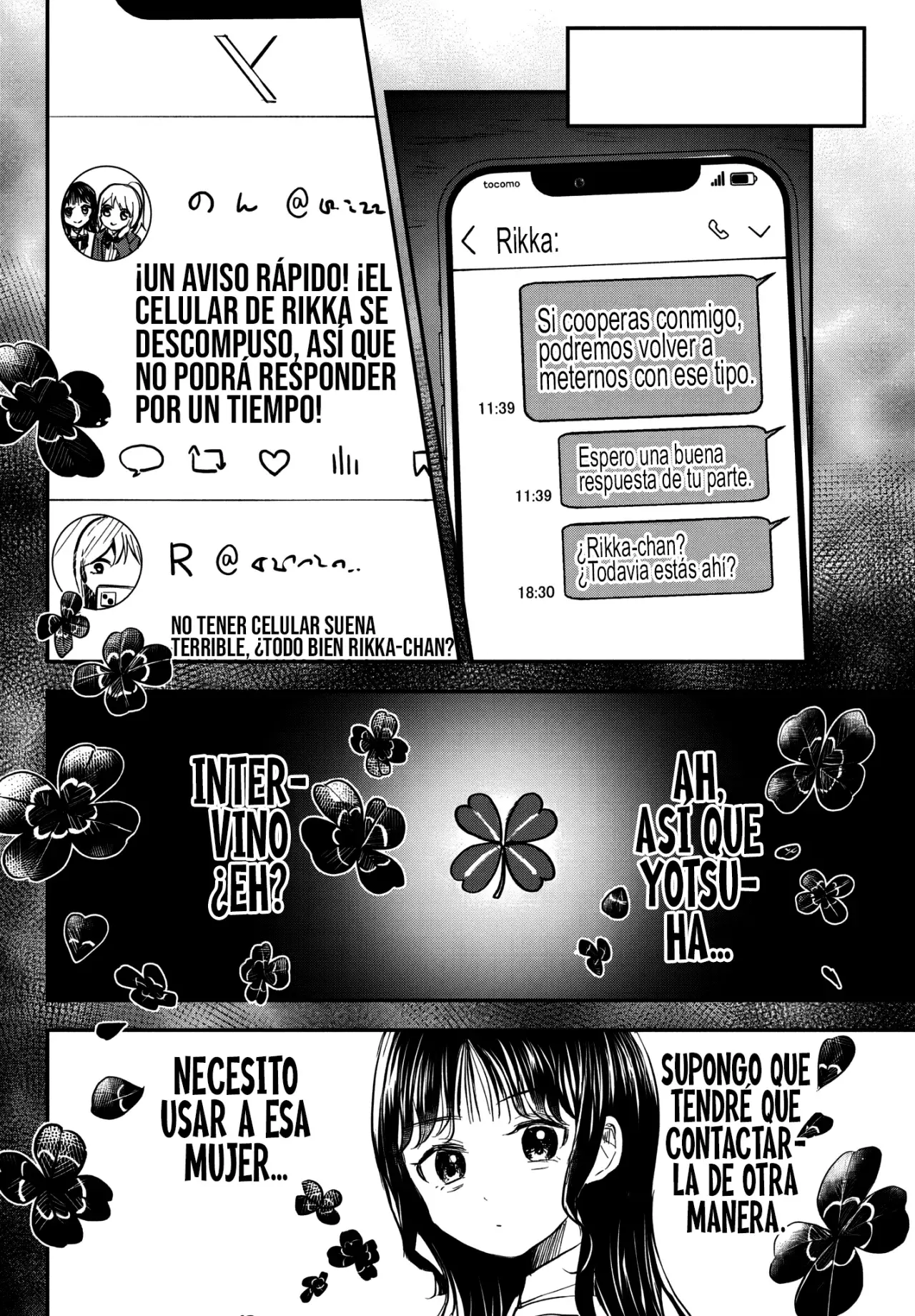 Kimi wa yotsuba no clover capítulo 52 página 19
