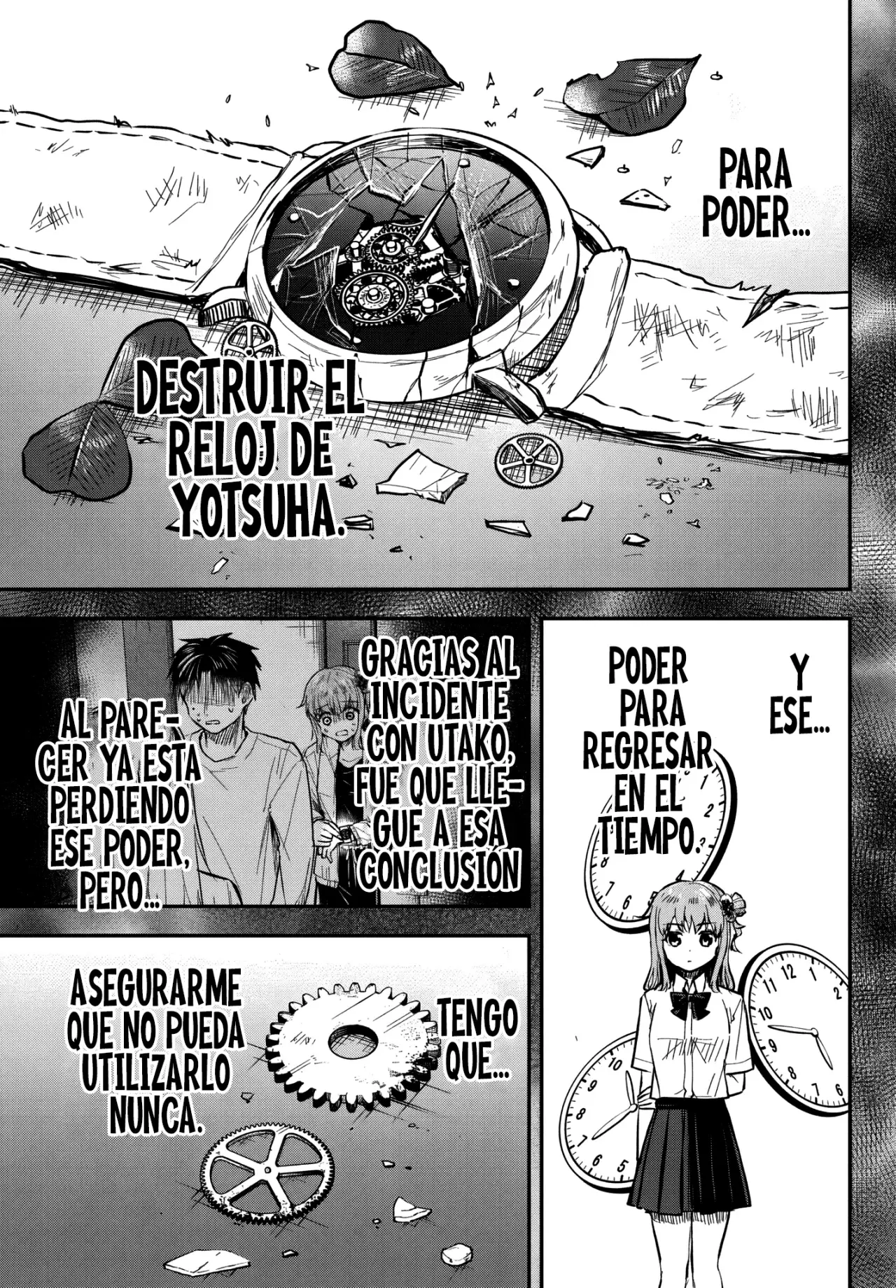 Kimi wa yotsuba no clover capítulo 52 página 20