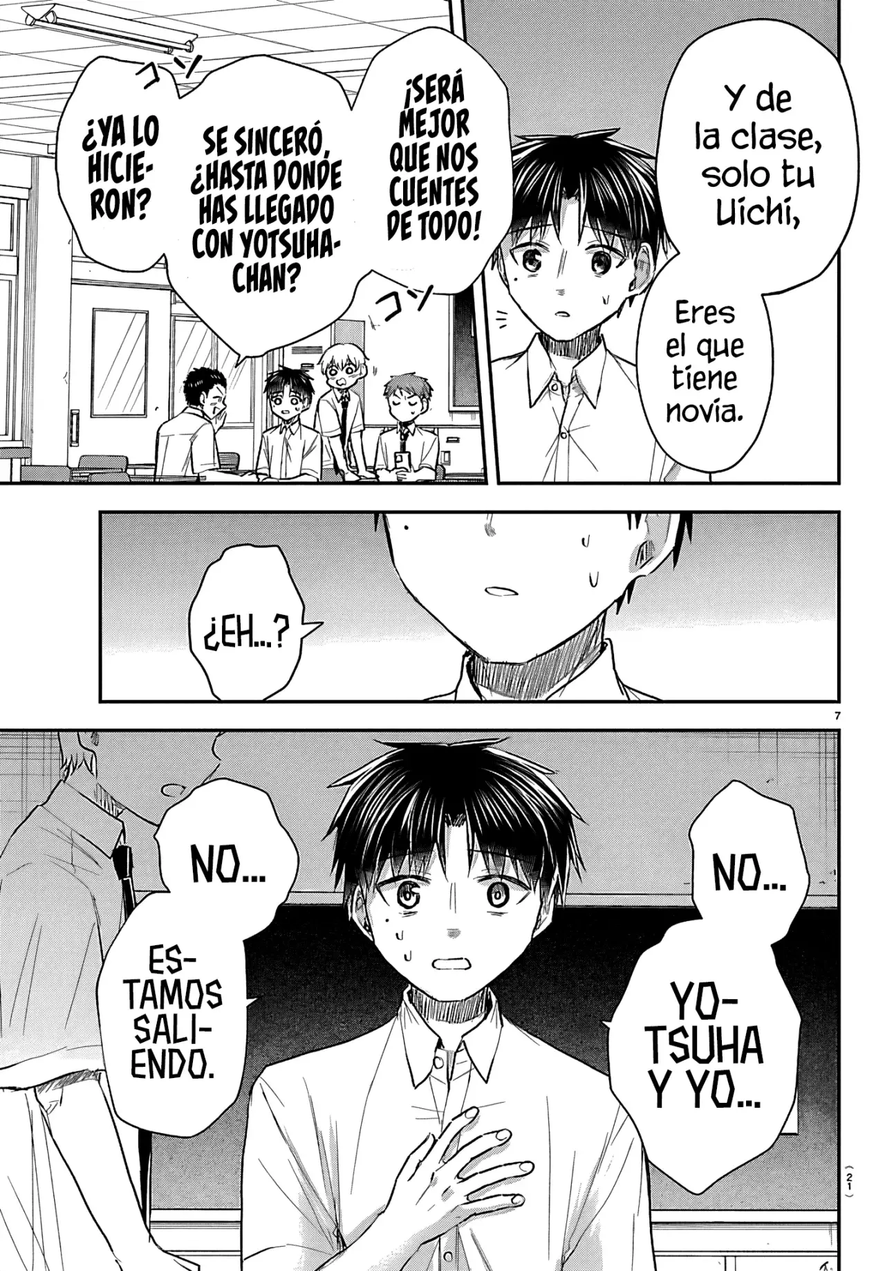 Kimi wa yotsuba no clover capítulo 53 página 11