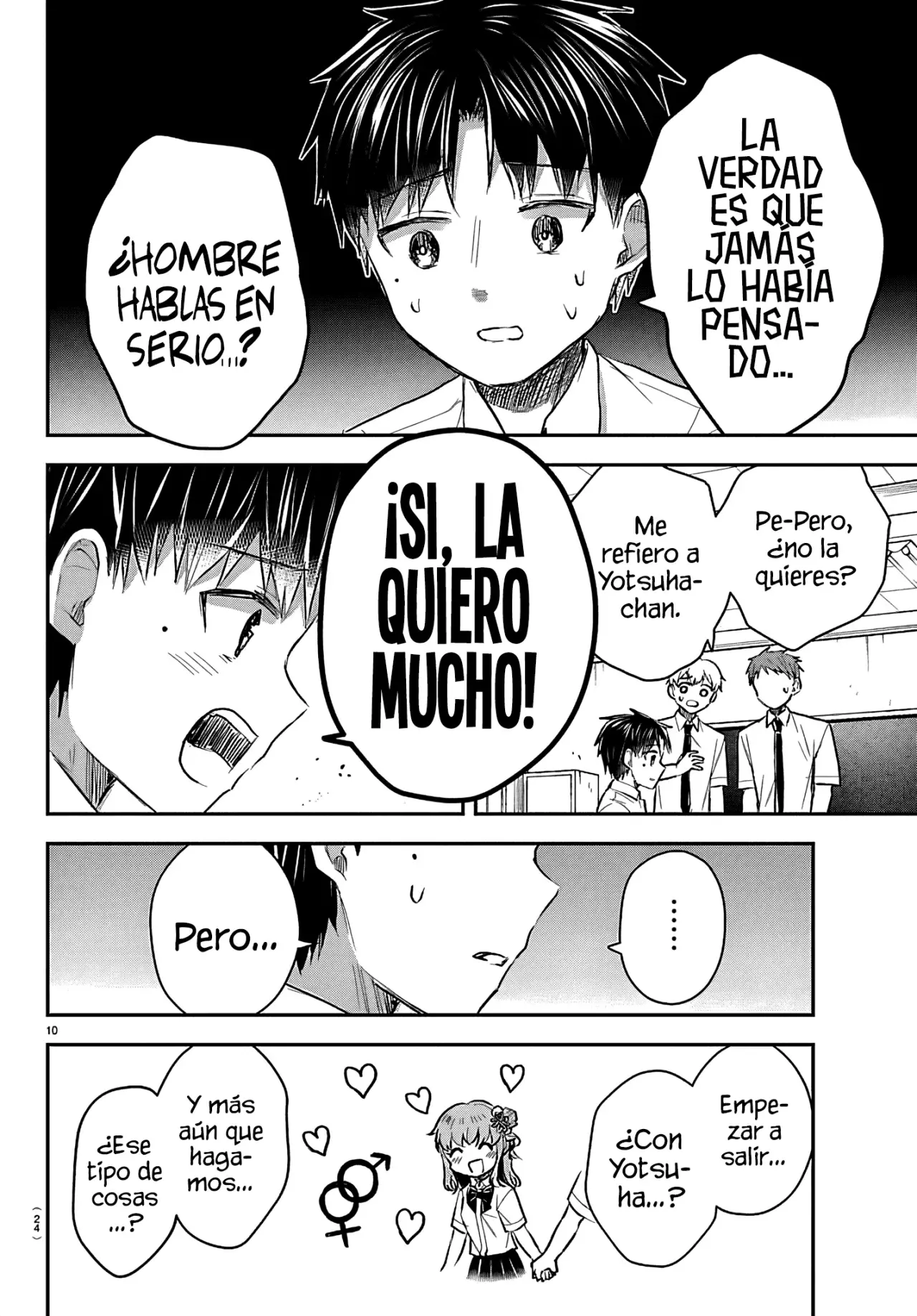 Kimi wa yotsuba no clover capítulo 53 página 14