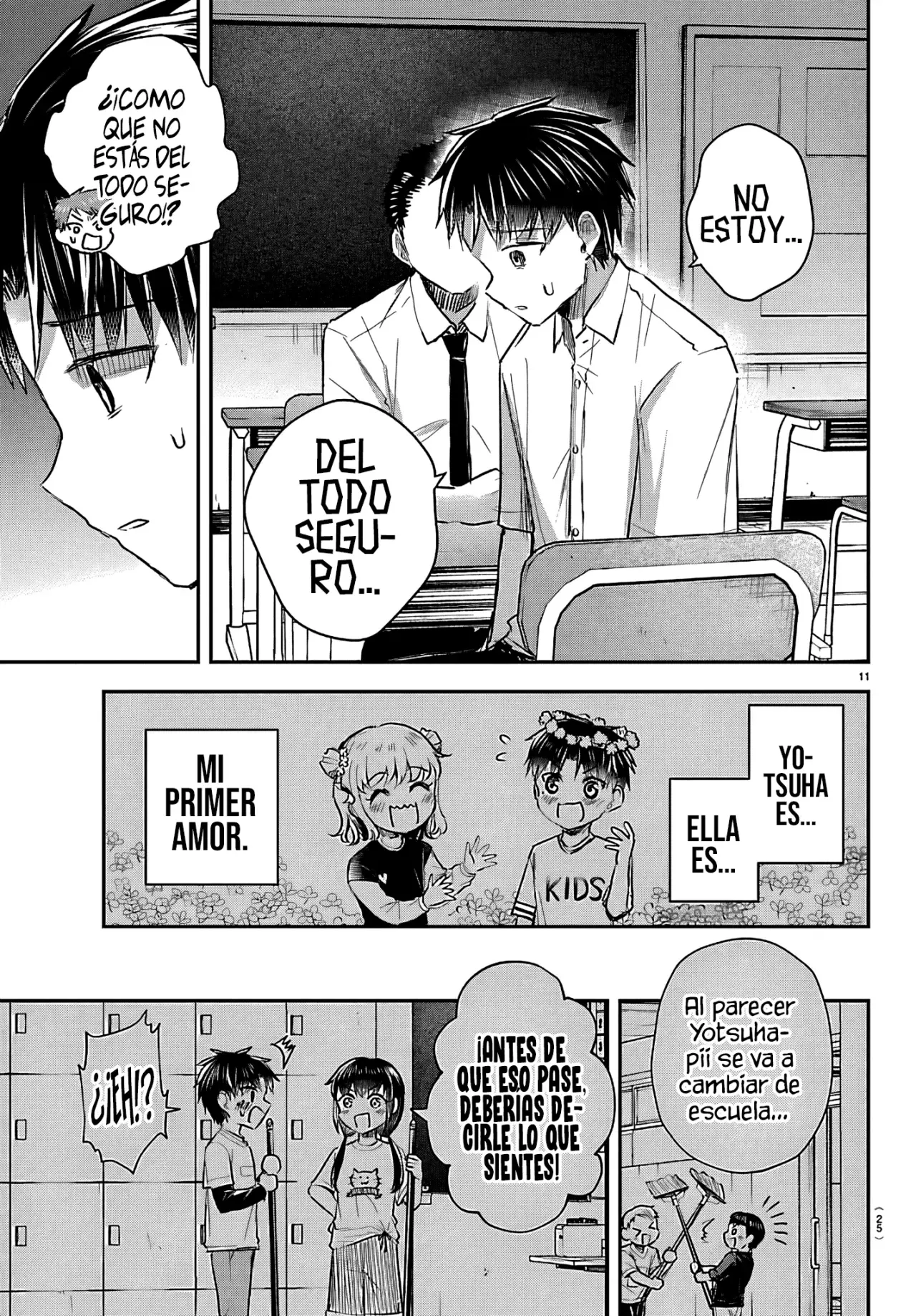 Kimi wa yotsuba no clover capítulo 53 página 15