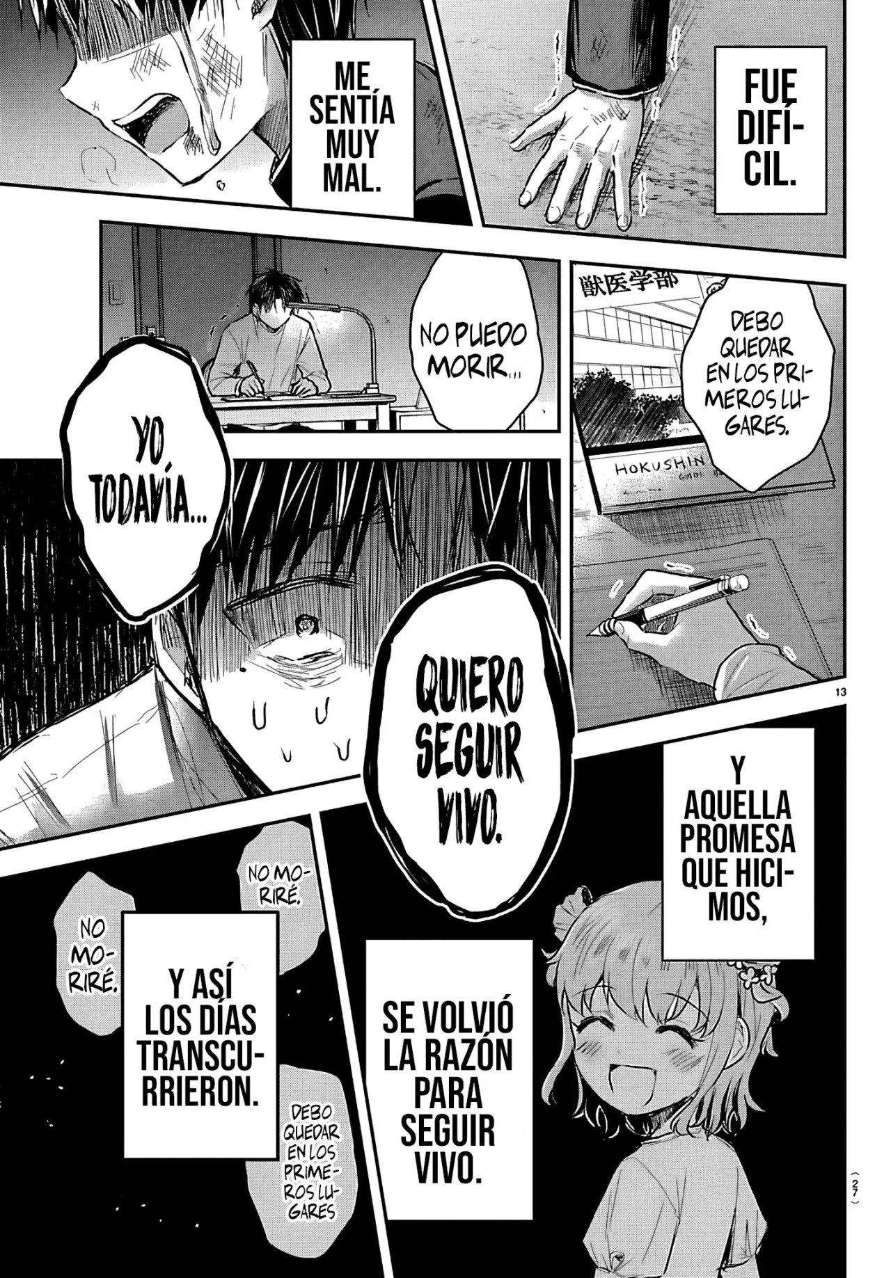 Kimi wa yotsuba no clover capítulo 53 página 17