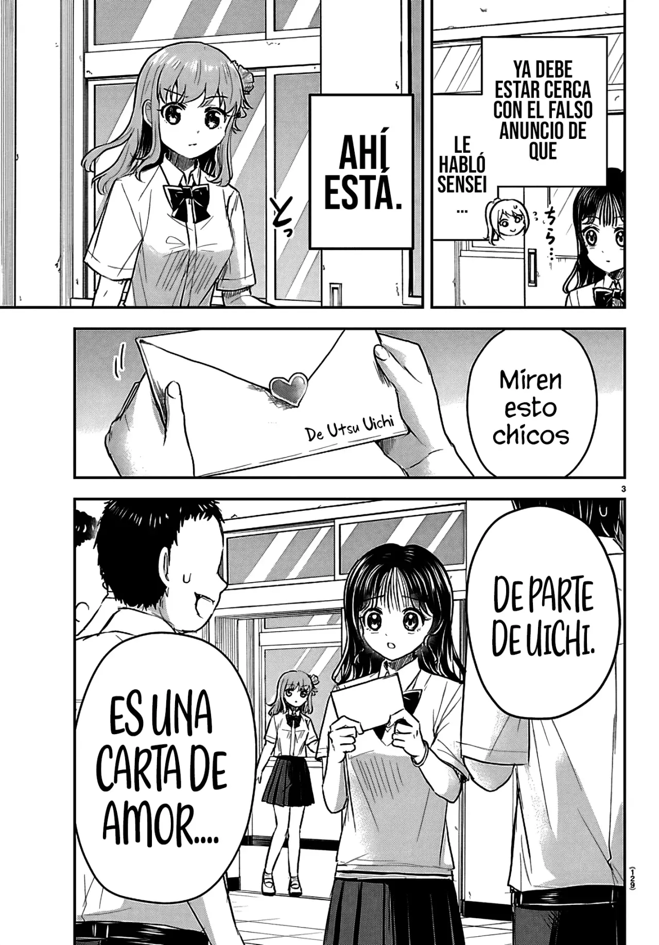 Kimi wa yotsuba no clover capítulo 54 página 6