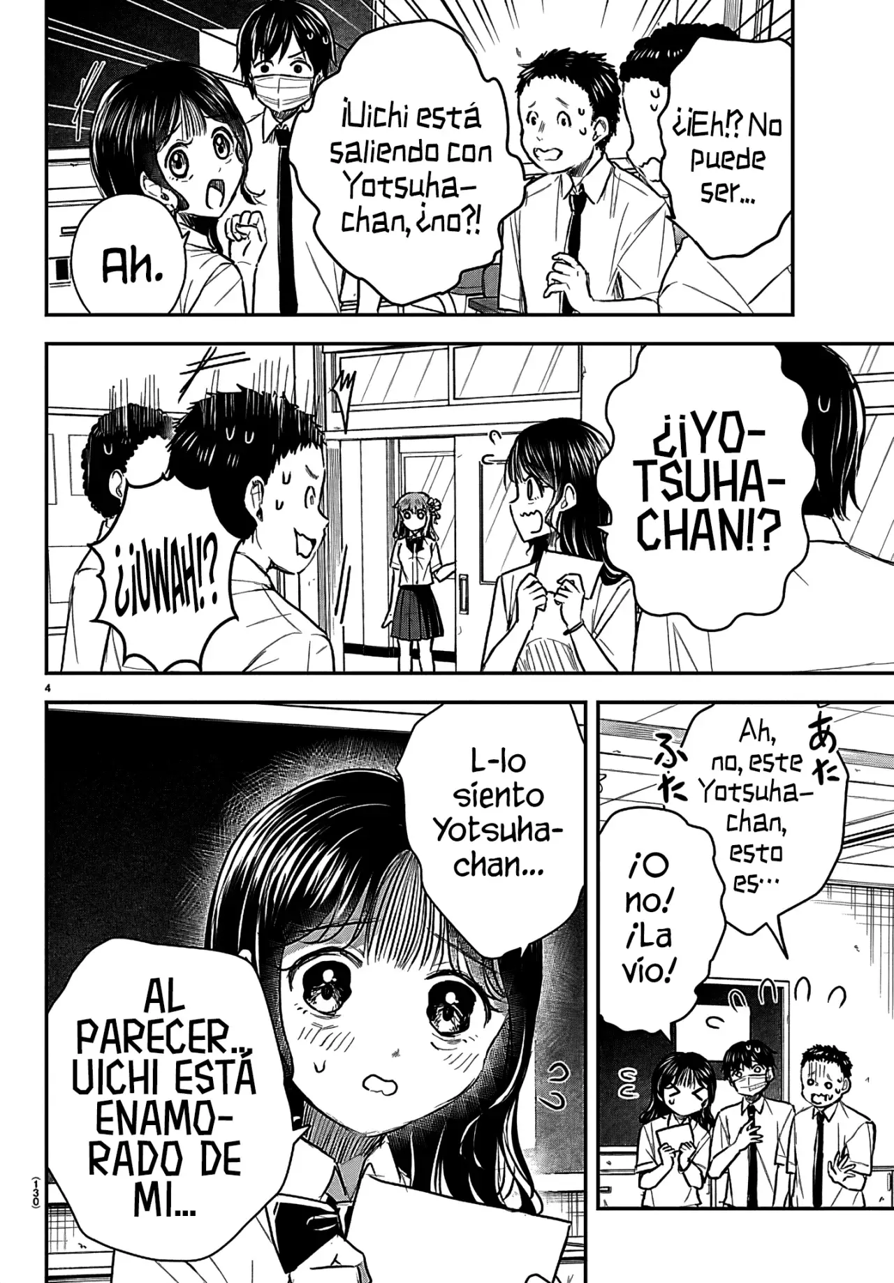 Kimi wa yotsuba no clover capítulo 54 página 7