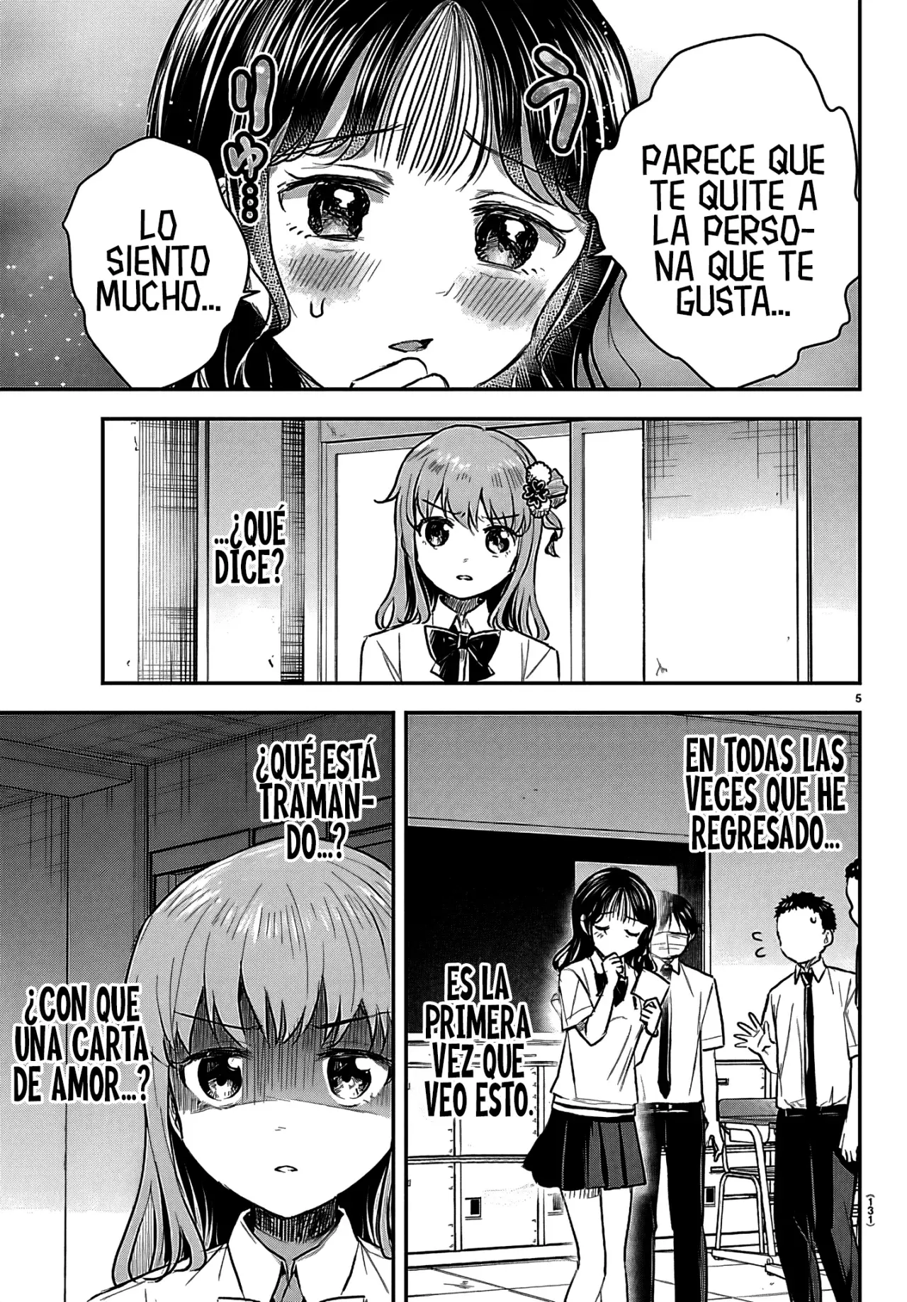 Kimi wa yotsuba no clover capítulo 54 página 8