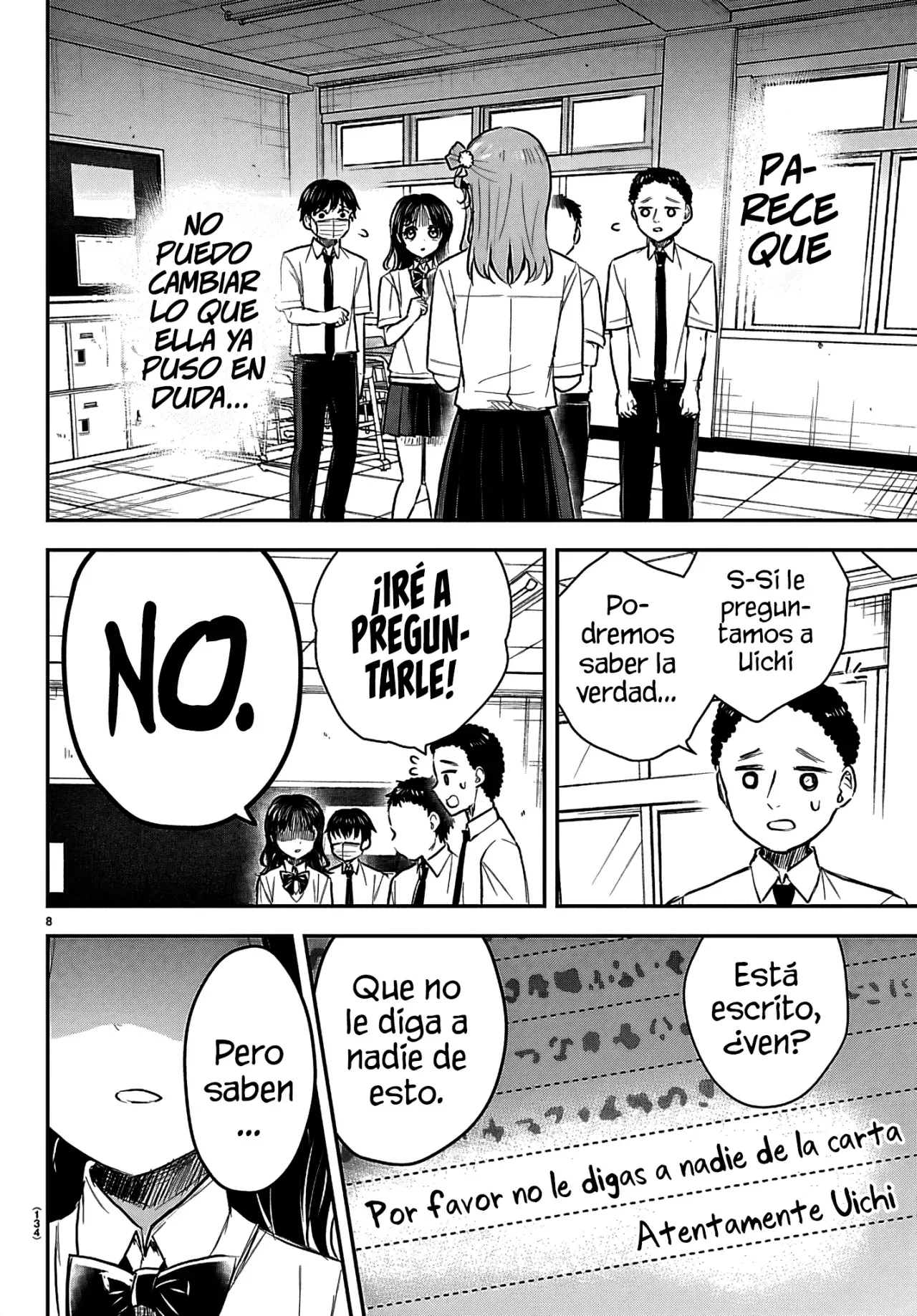 Kimi wa yotsuba no clover capítulo 54 página 11