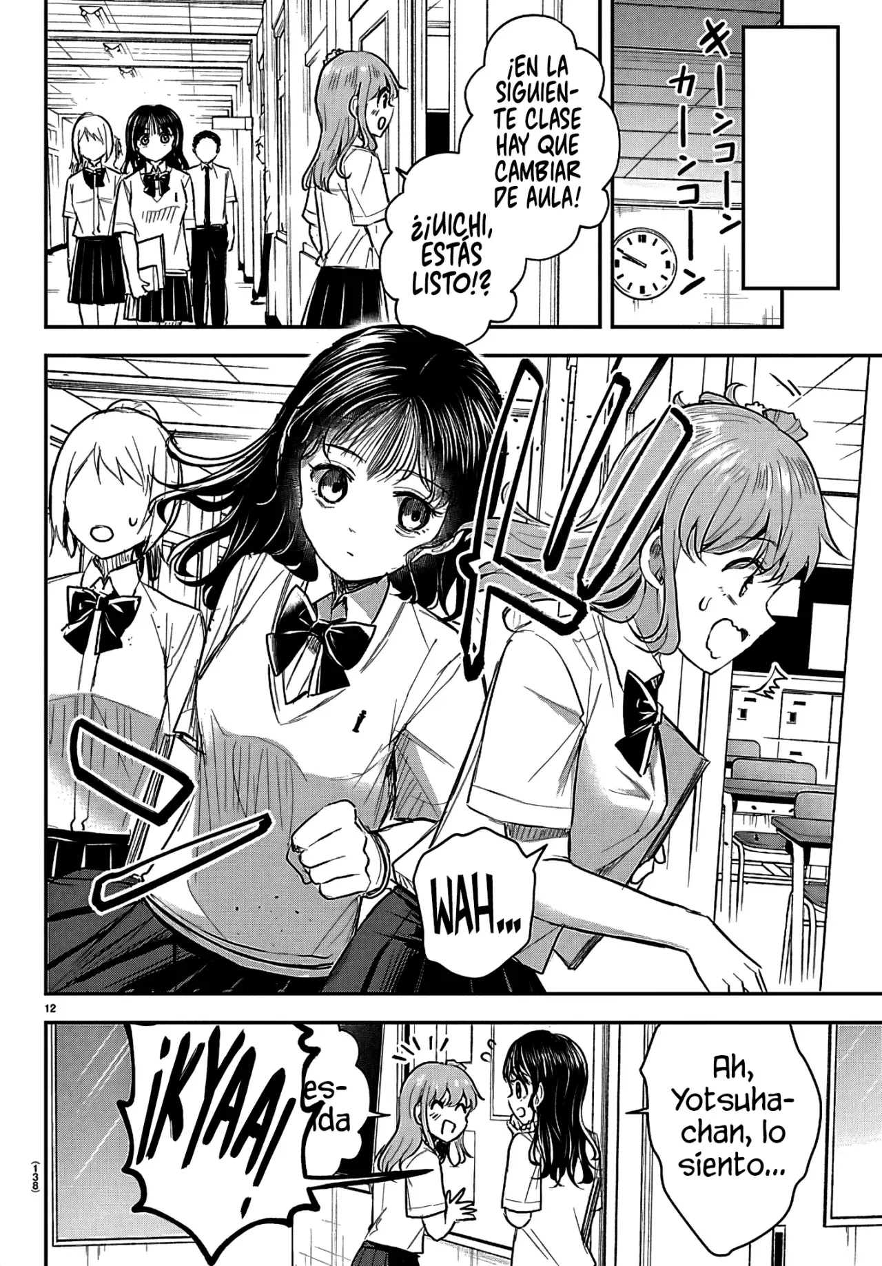 Kimi wa yotsuba no clover capítulo 54 página 15