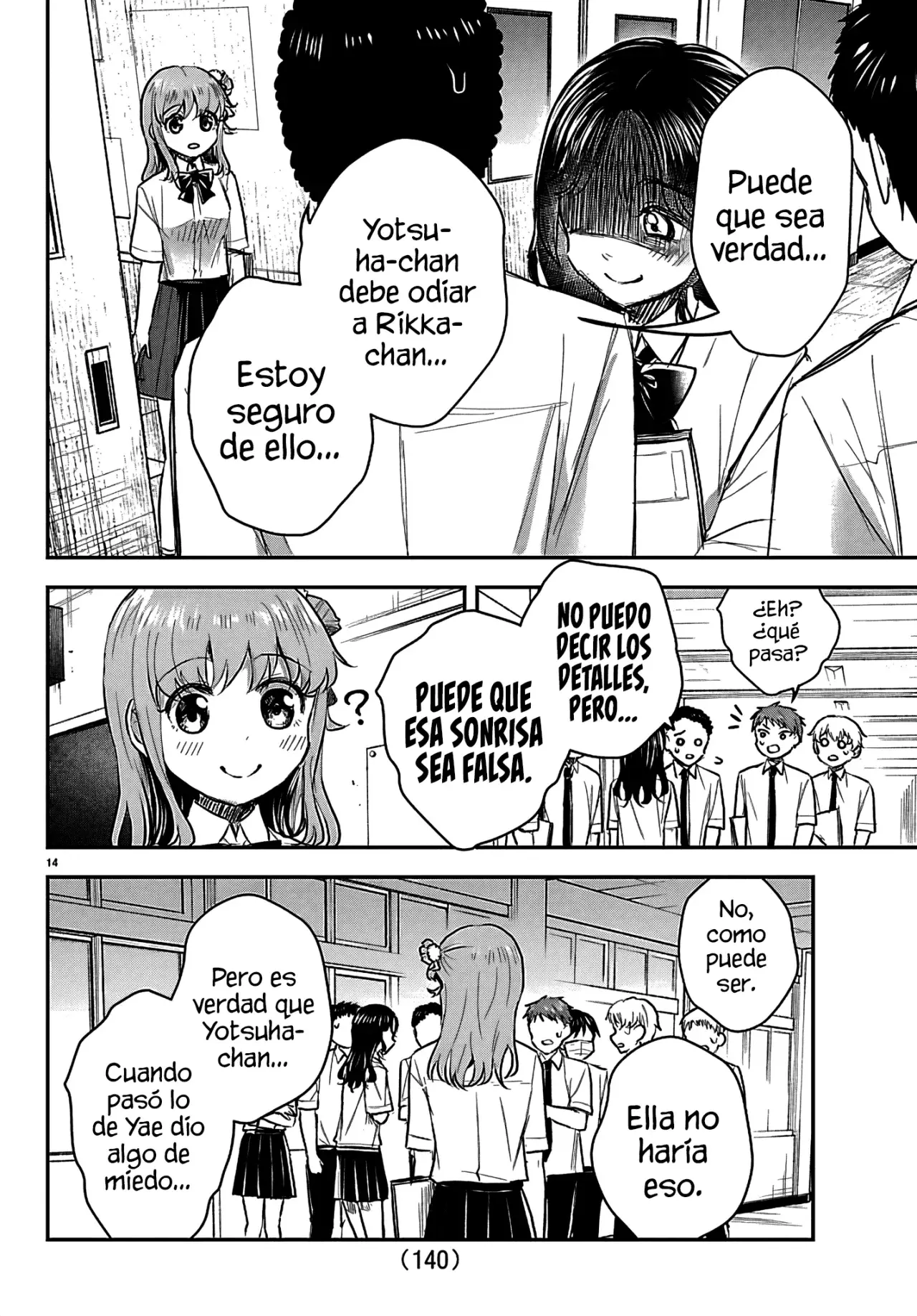 Kimi wa yotsuba no clover capítulo 54 página 17