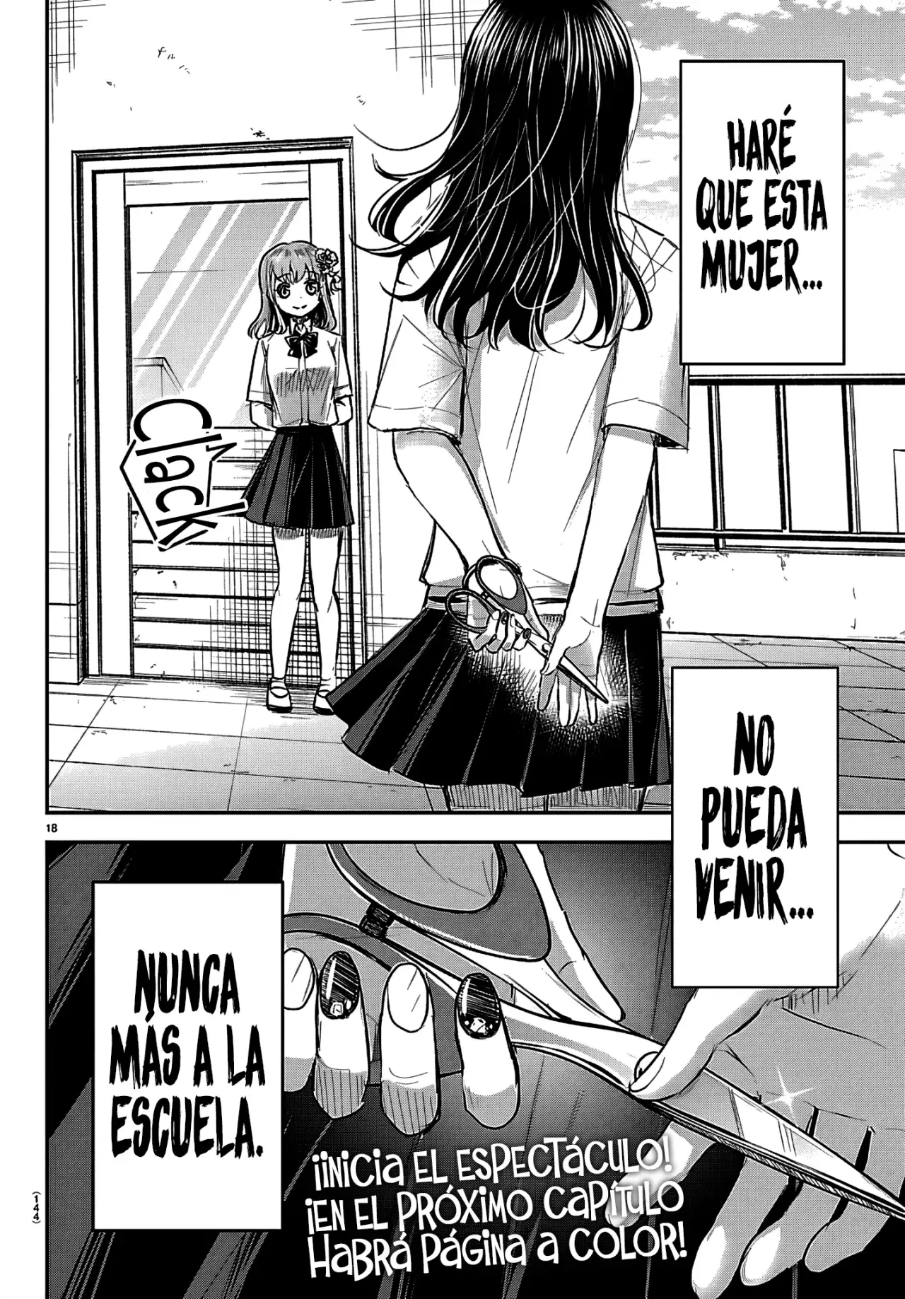 Kimi wa yotsuba no clover capítulo 54 página 21