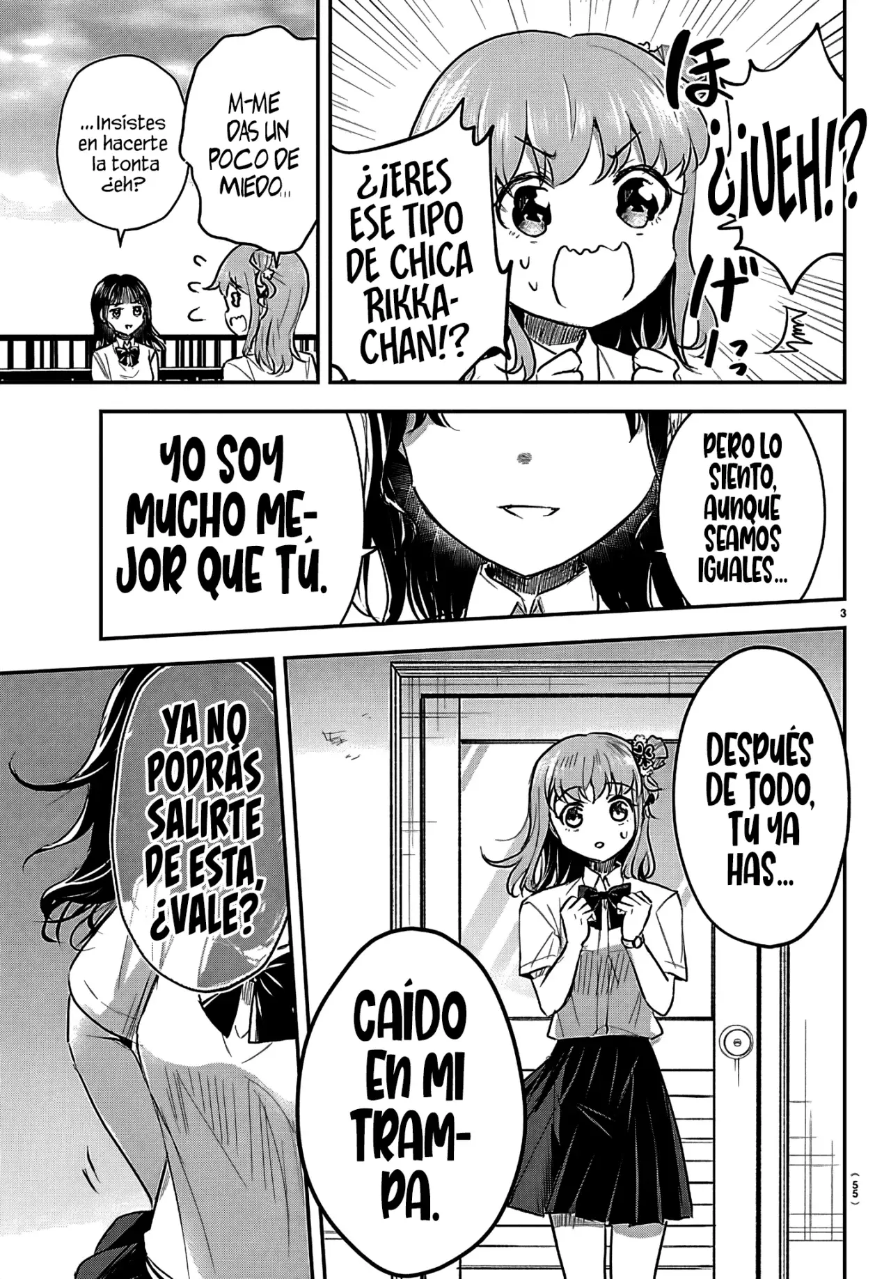 Kimi wa yotsuba no clover capítulo 55 página 7