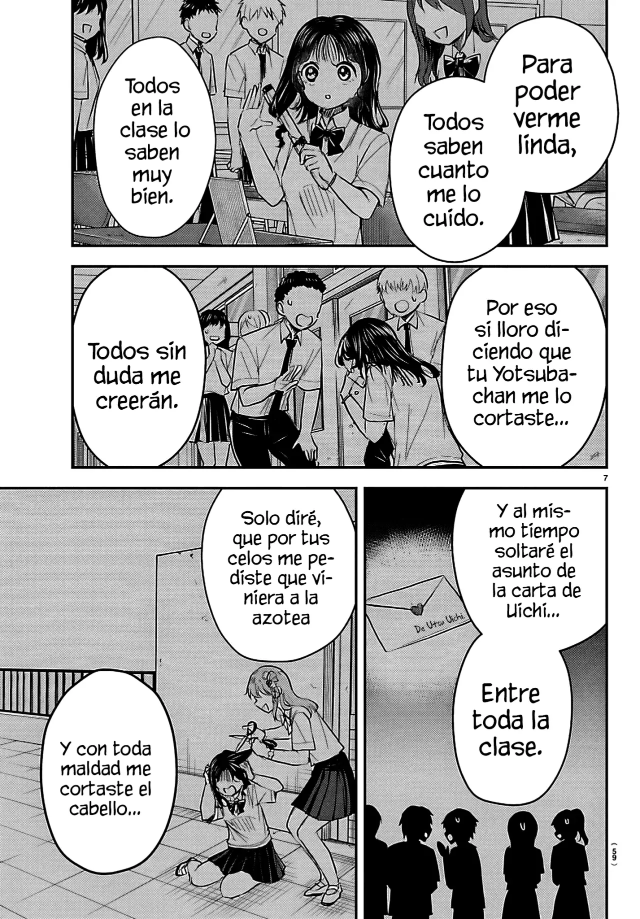 Kimi wa yotsuba no clover capítulo 55 página 10