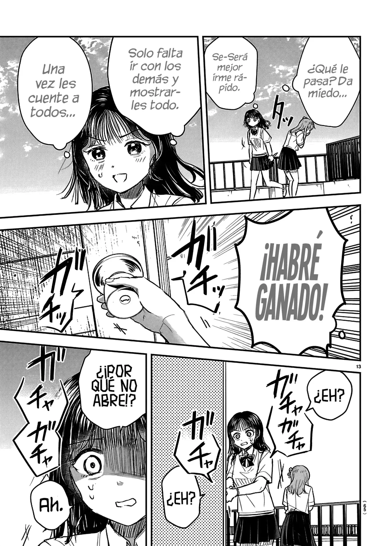 Kimi wa yotsuba no clover capítulo 55 página 16