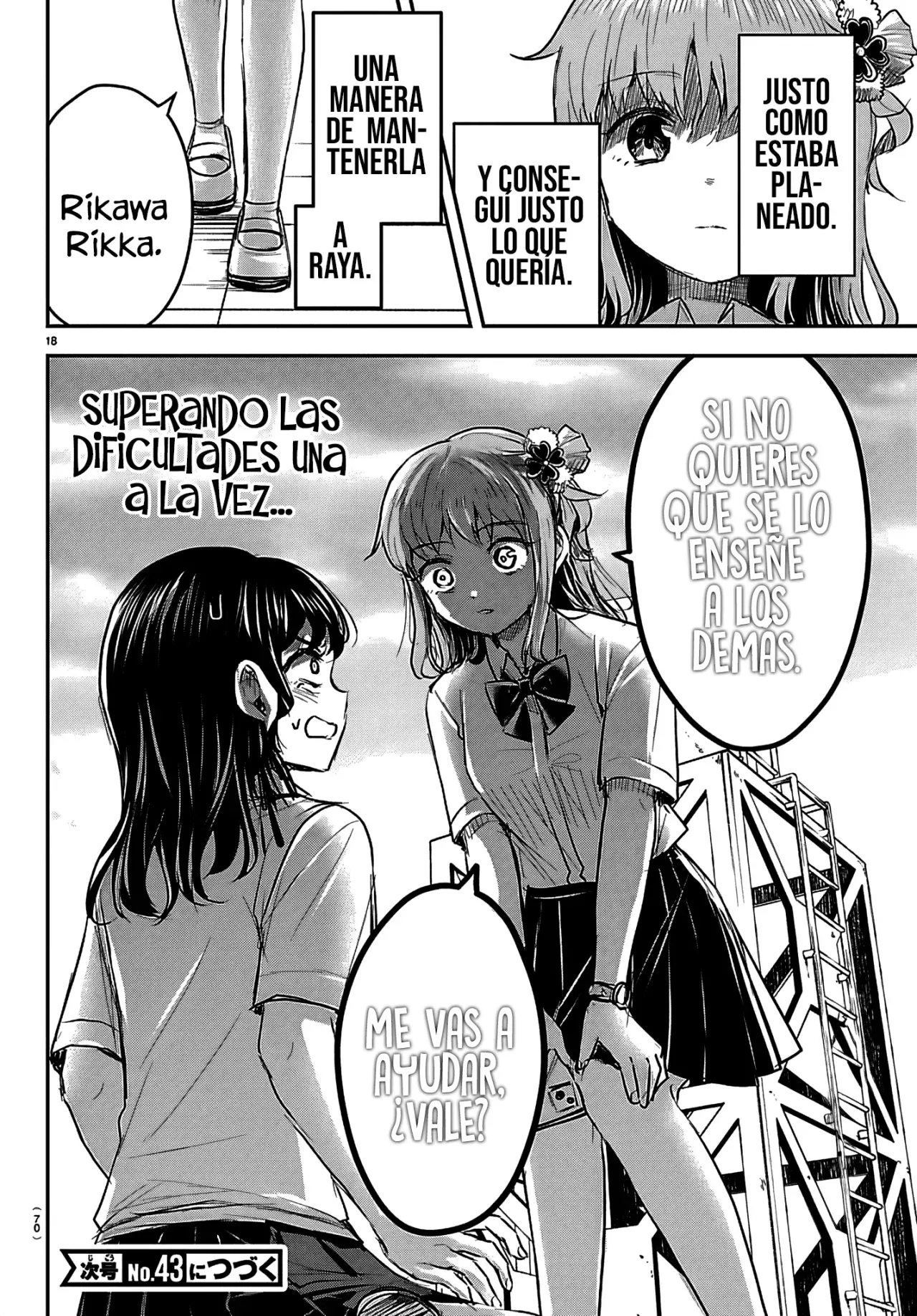 Kimi wa yotsuba no clover capítulo 55 página 21