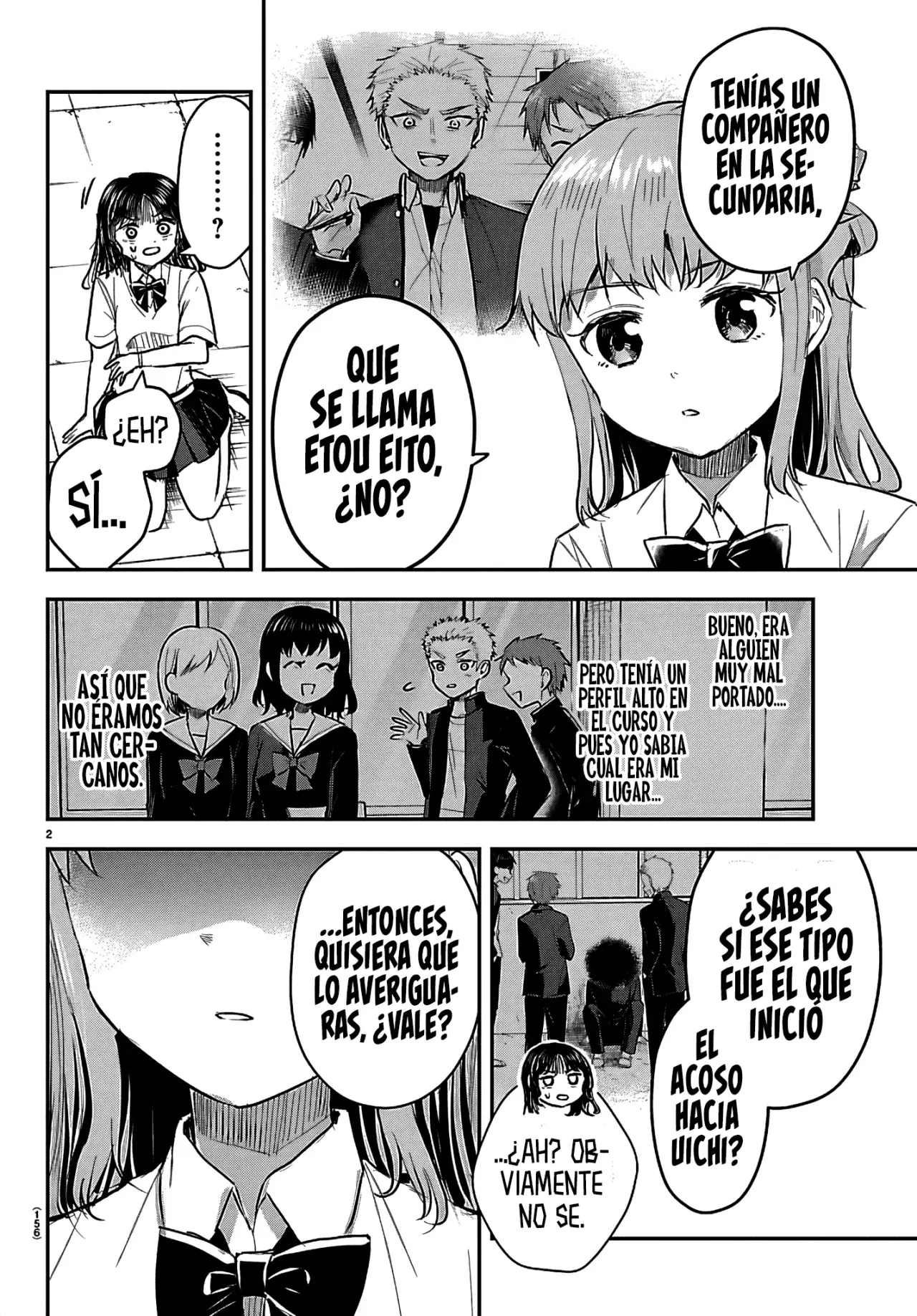 Kimi wa yotsuba no clover capítulo 56 página 5