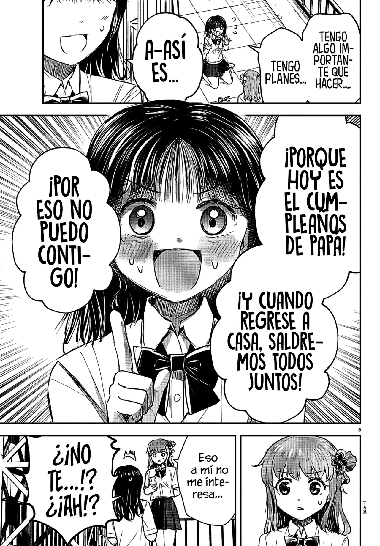 Kimi wa yotsuba no clover capítulo 56 página 8
