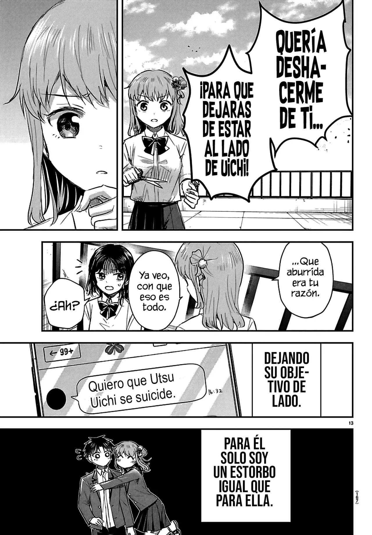 Kimi wa yotsuba no clover capítulo 56 página 16