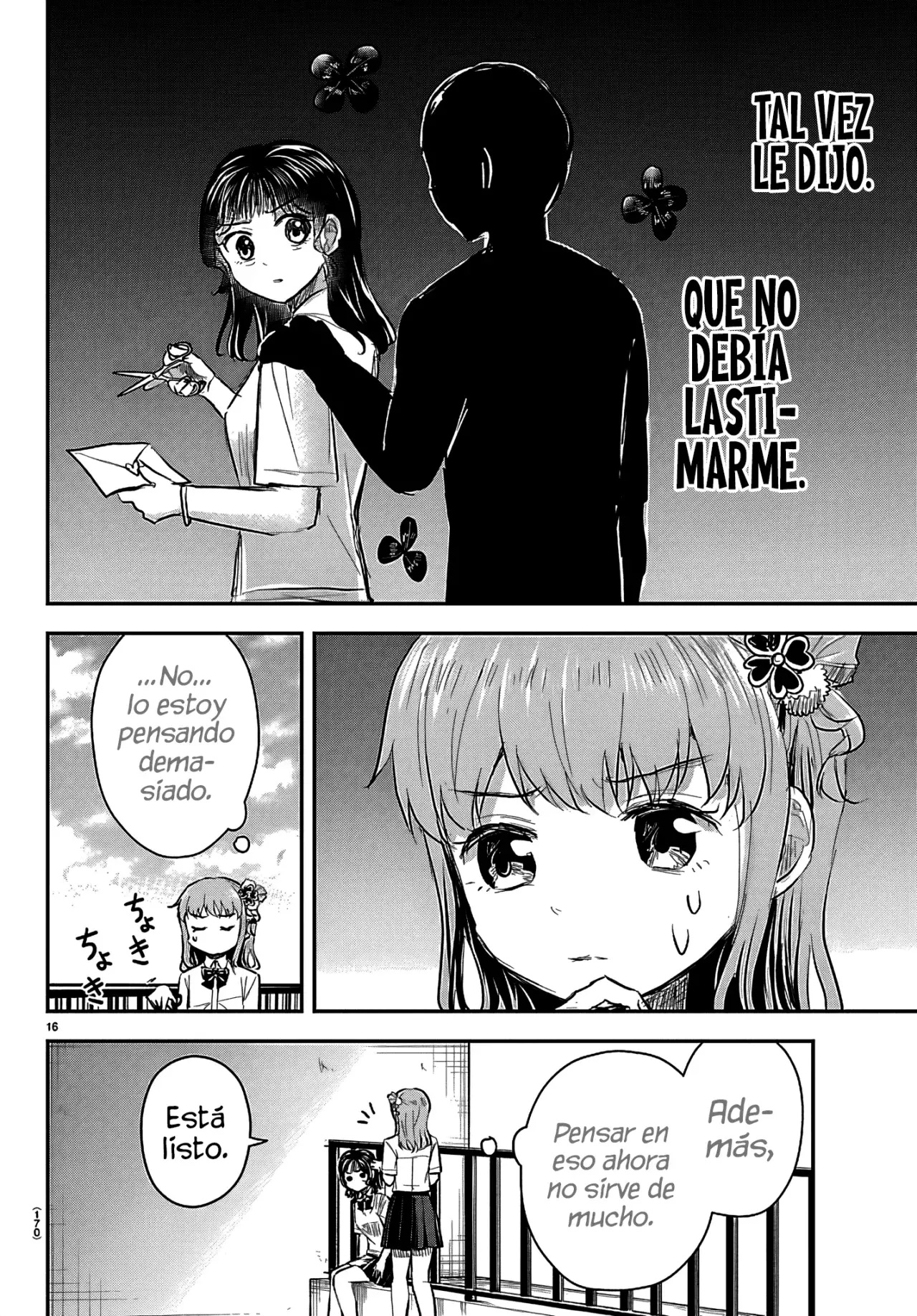 Kimi wa yotsuba no clover capítulo 56 página 19