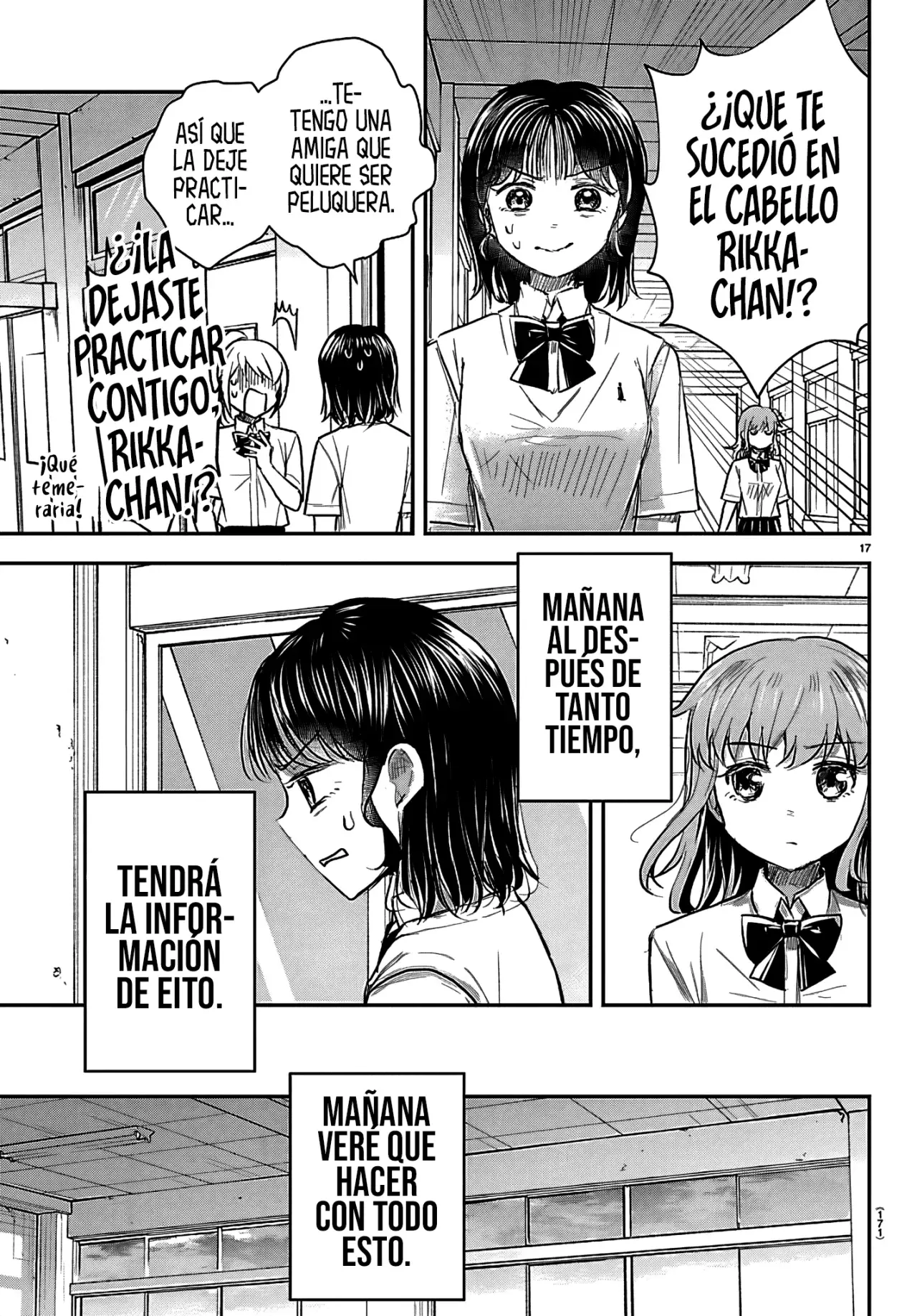 Kimi wa yotsuba no clover capítulo 56 página 20