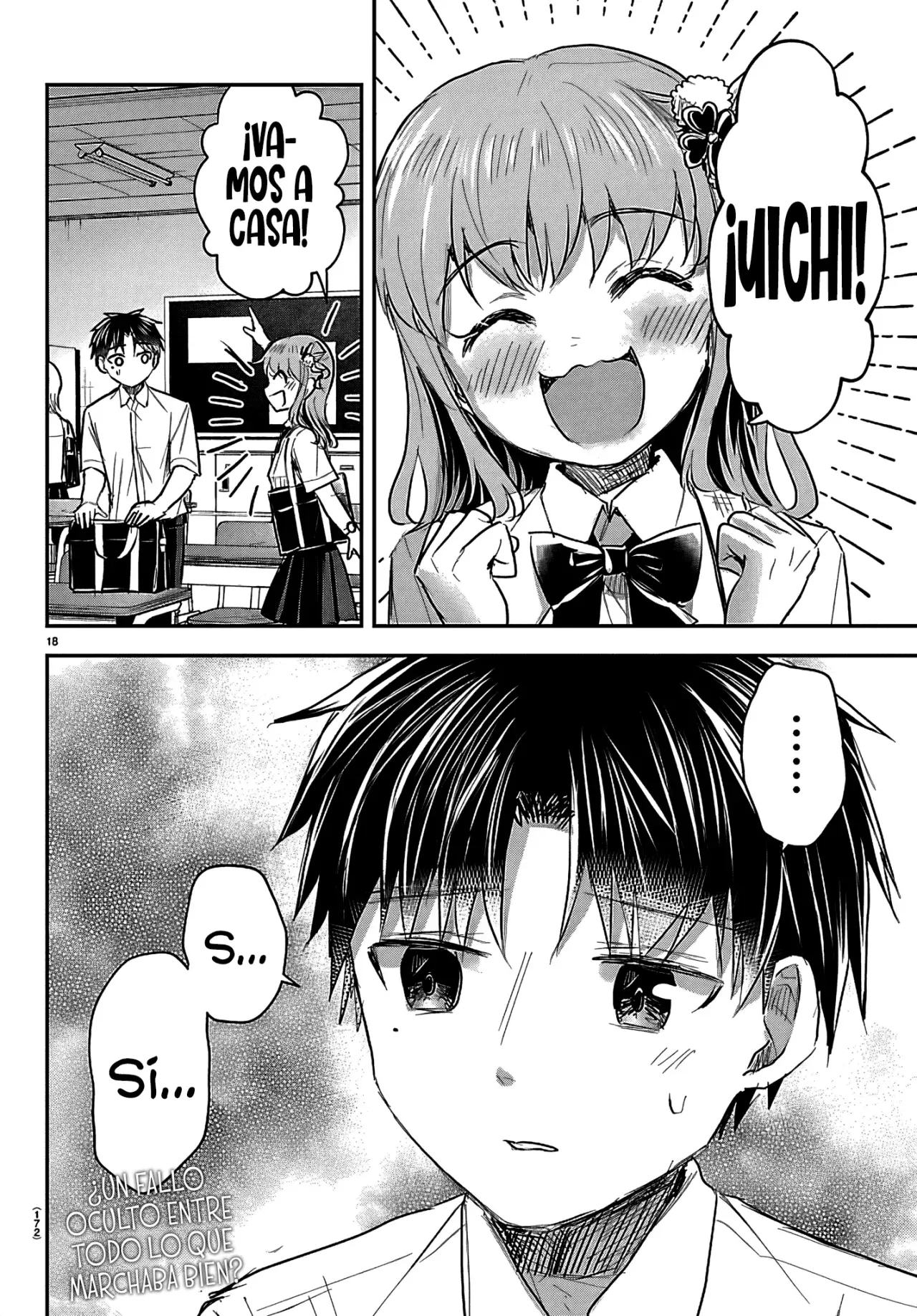 Kimi wa yotsuba no clover capítulo 56 página 21