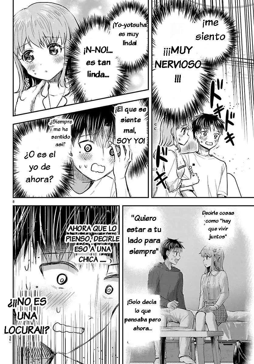 Kimi wa yotsuba no clover capítulo 58 página 8