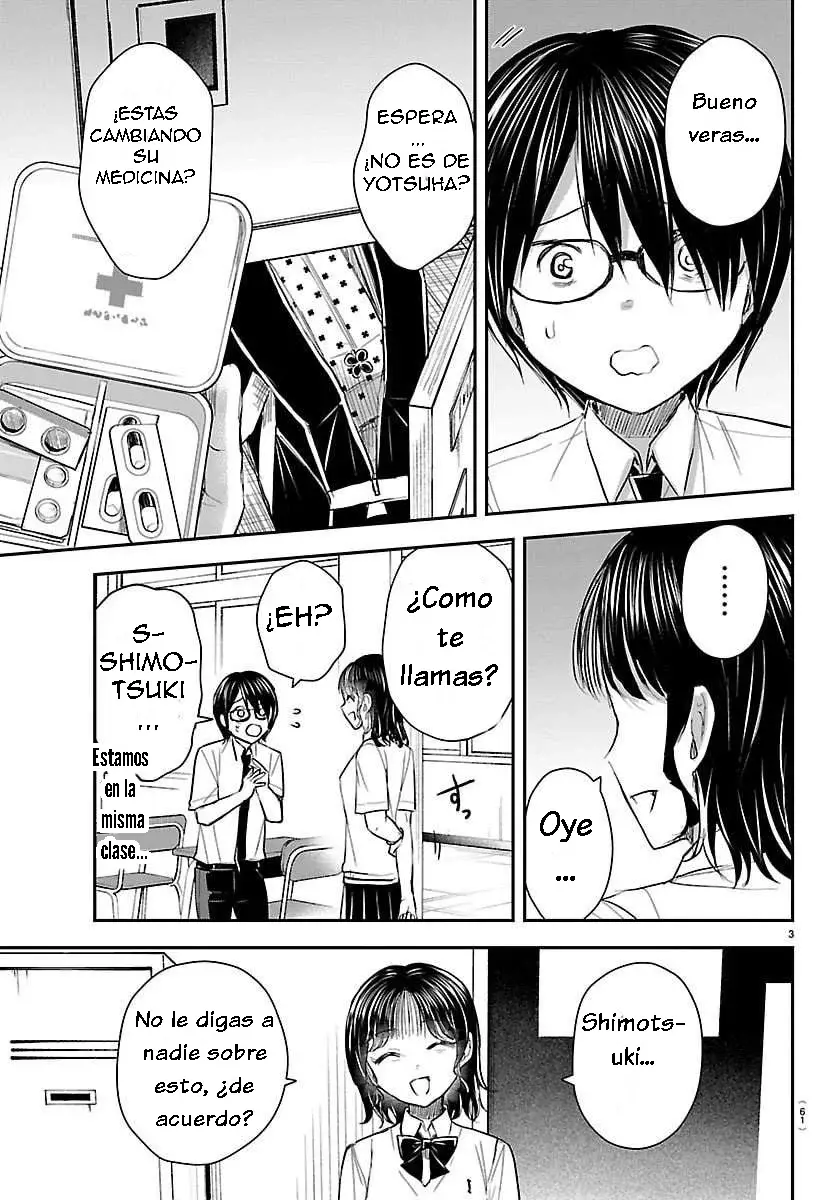 Kimi wa yotsuba no clover capítulo 59 página 3