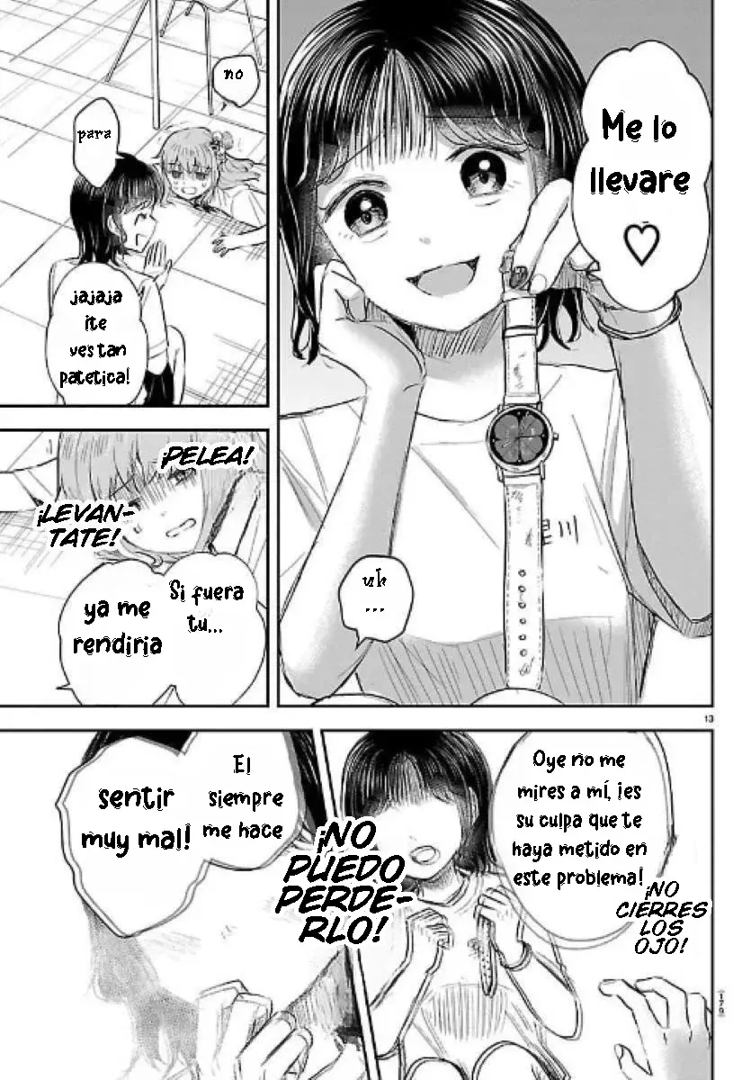 Kimi wa yotsuba no clover capítulo 60 página 13