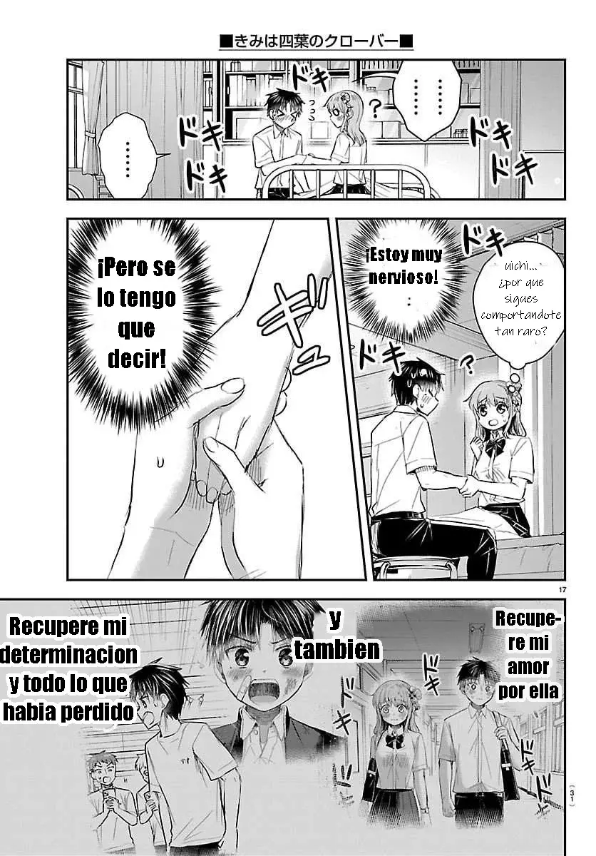 Kimi wa yotsuba no clover capítulo 61 página 18
