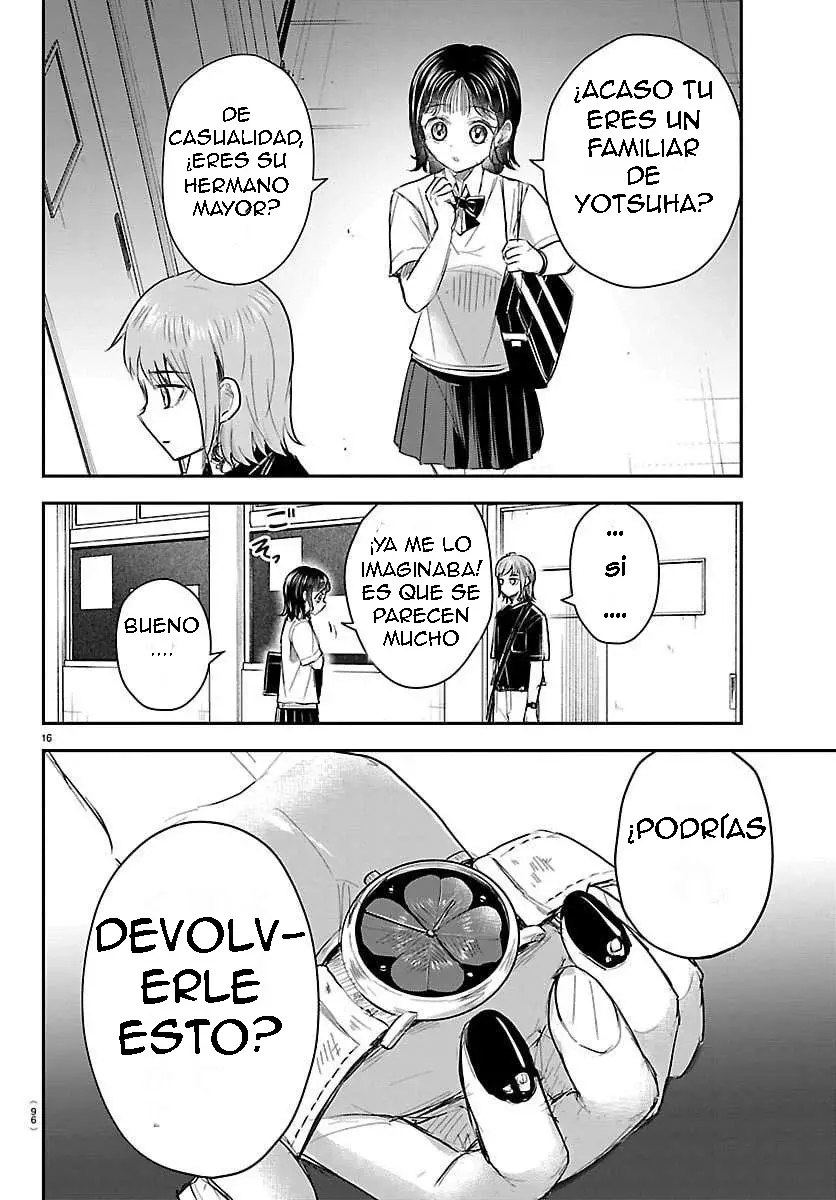 Kimi wa yotsuba no clover capítulo 62 página 17