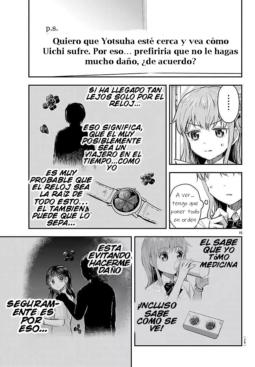 Kimi wa yotsuba no clover capítulo 63 página 15